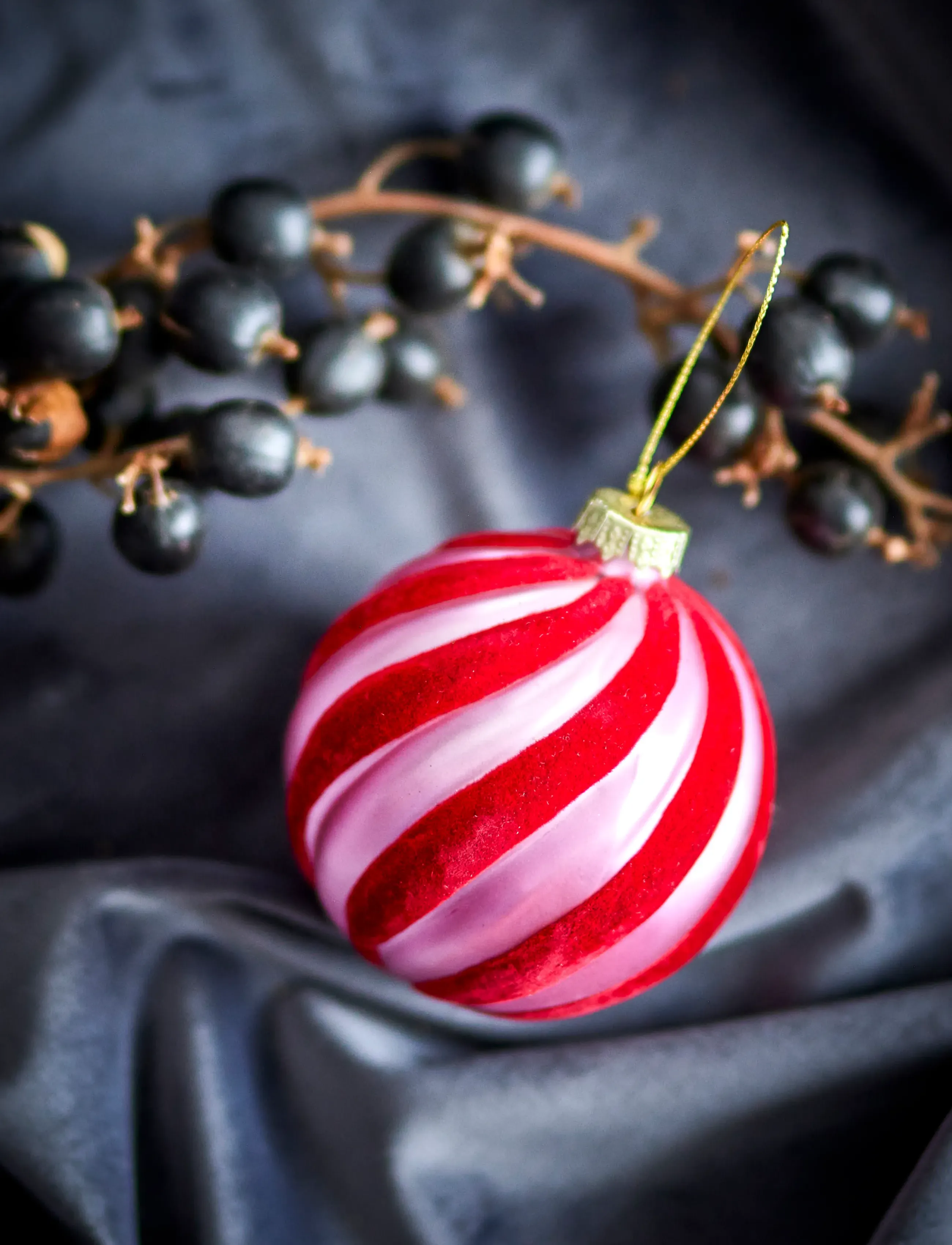 Bloomingville - Sayla Ornament - red - 3