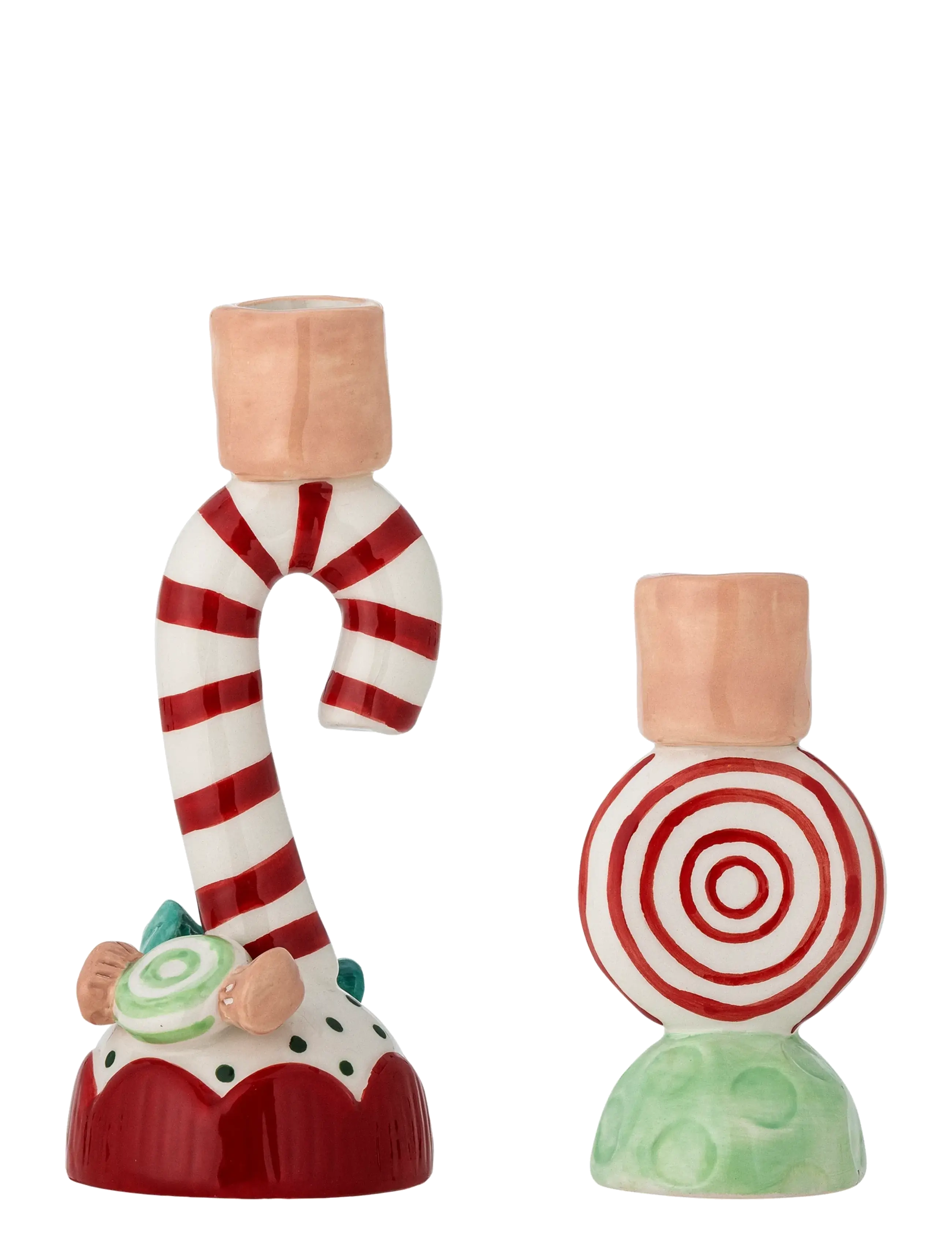 Bloomingville Leiani Candle Holder - Christmas - MULTI-COLOURED / multi