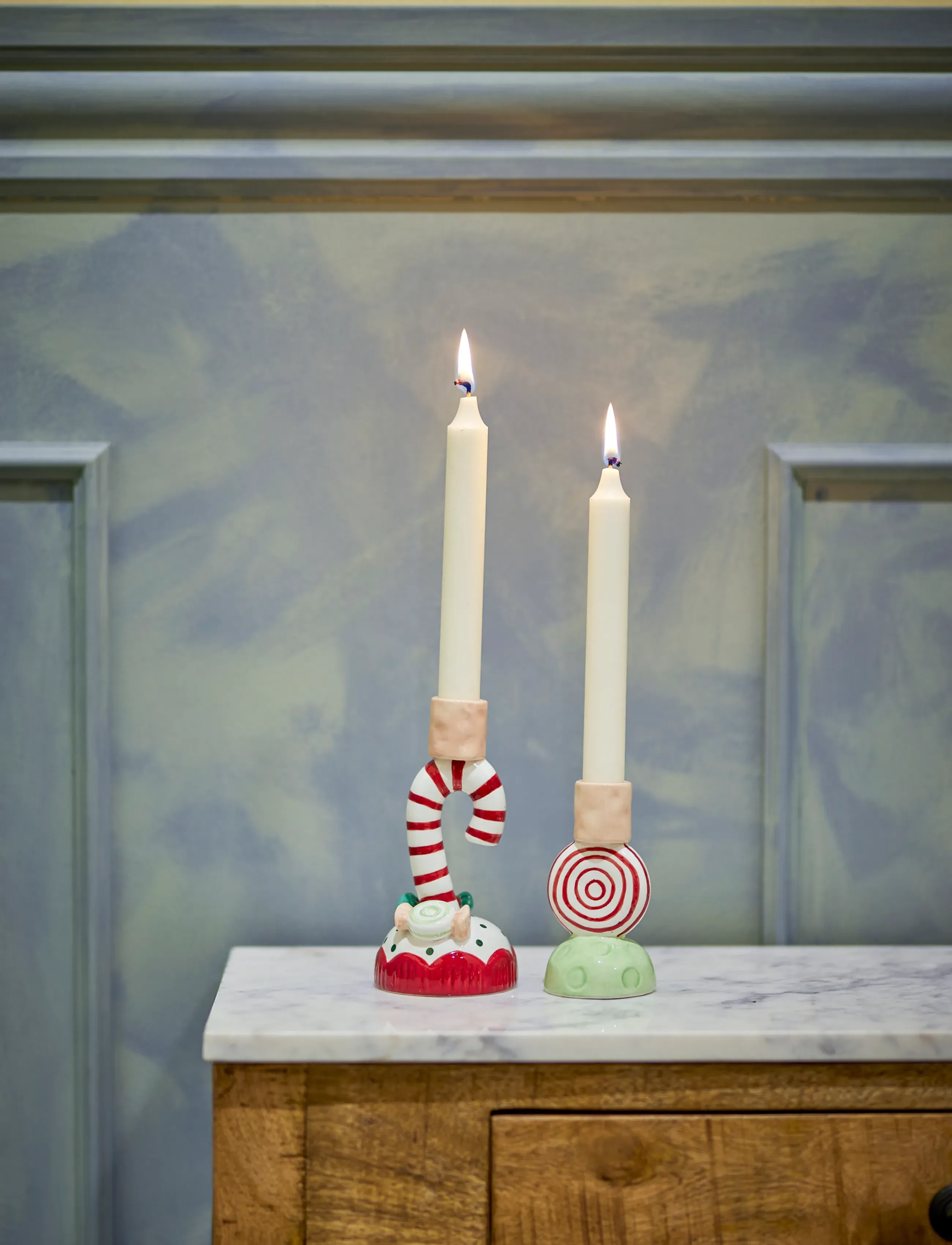 Bloomingville - Leiani Candle Holder - multi-coloured - 0
