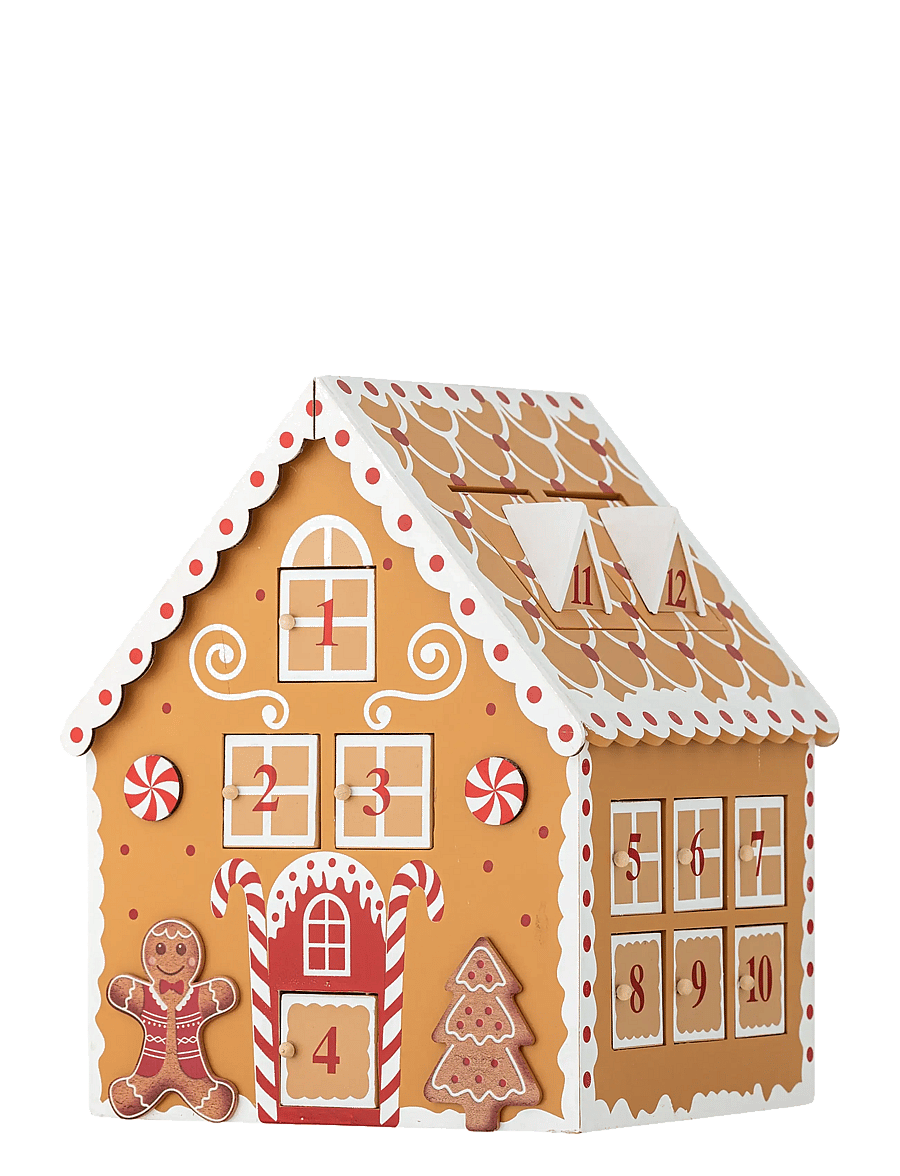 Bloomingville - Ginnie Calendar - weihnachtsdekoration - brown - 1
