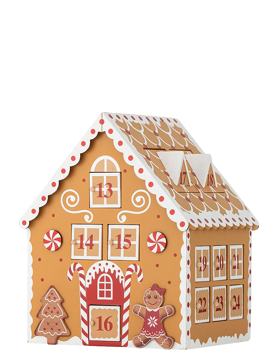 Bloomingville - Ginnie Calendar - weihnachtsdekoration - brown - 3