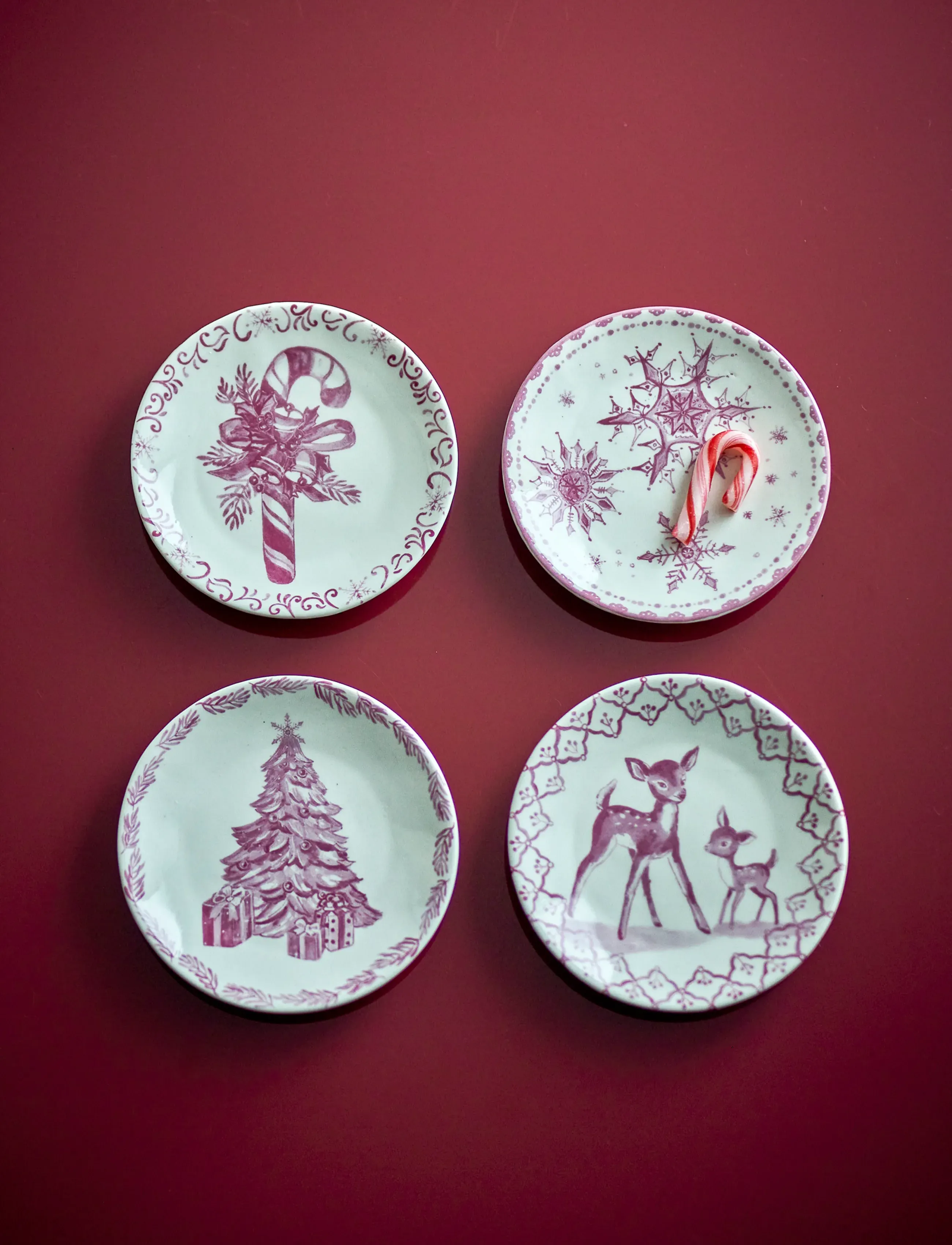 Bloomingville - Wonderland Plate - pink - 2