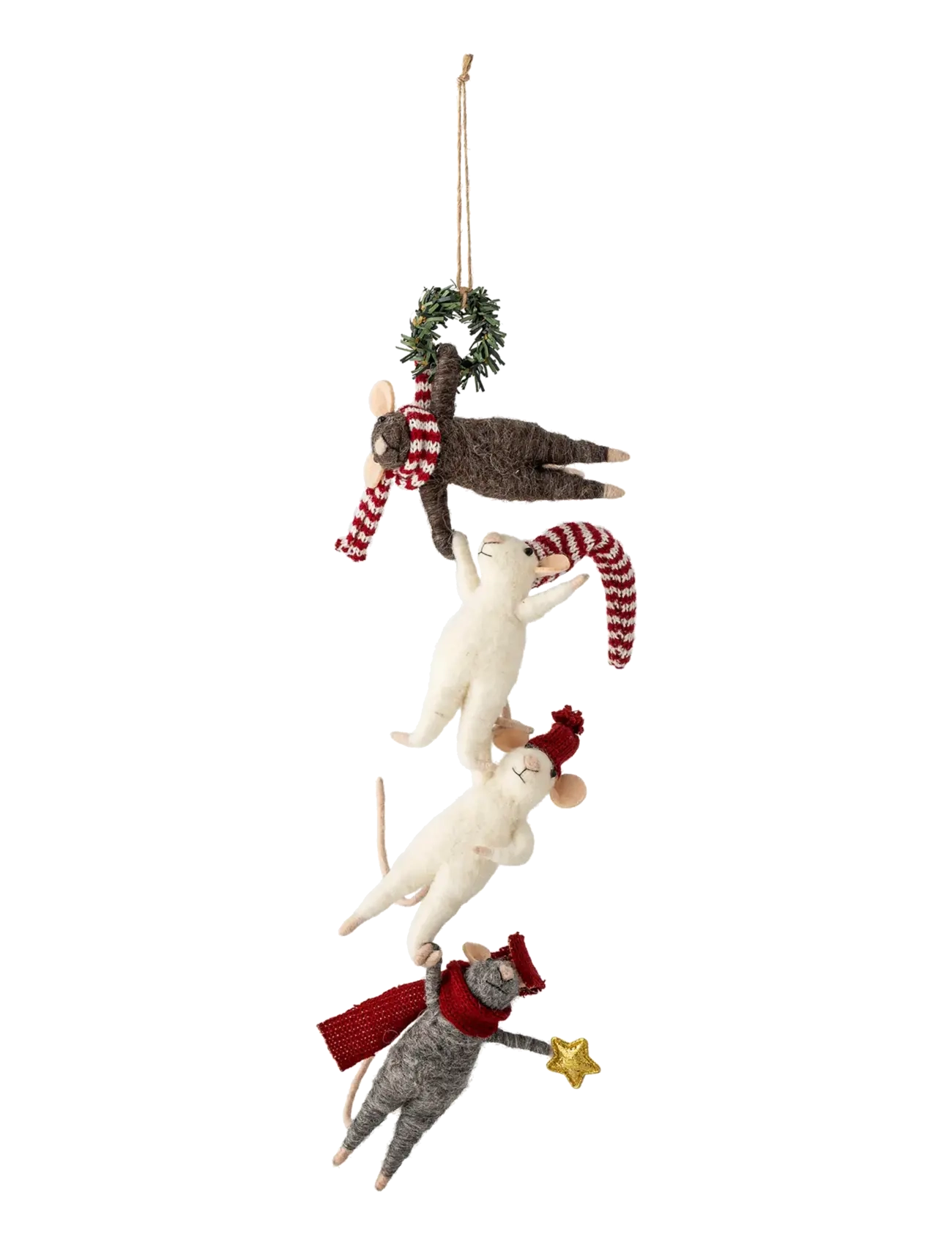 Bloomingville Peo Ornament - Interiør - WHITE / white
