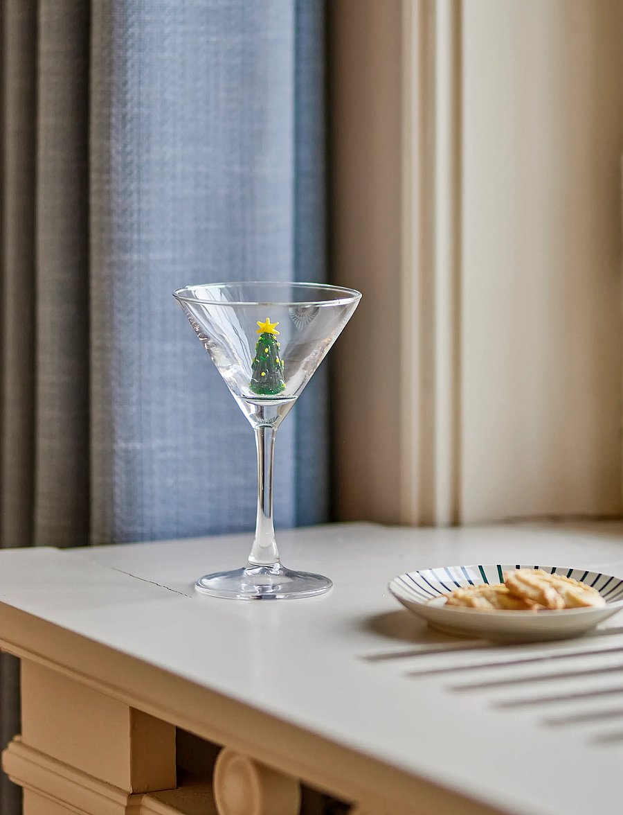 Bloomingville - Misa Cocktail Glass, Multipack - weihnachtsdekoration - clear - 4