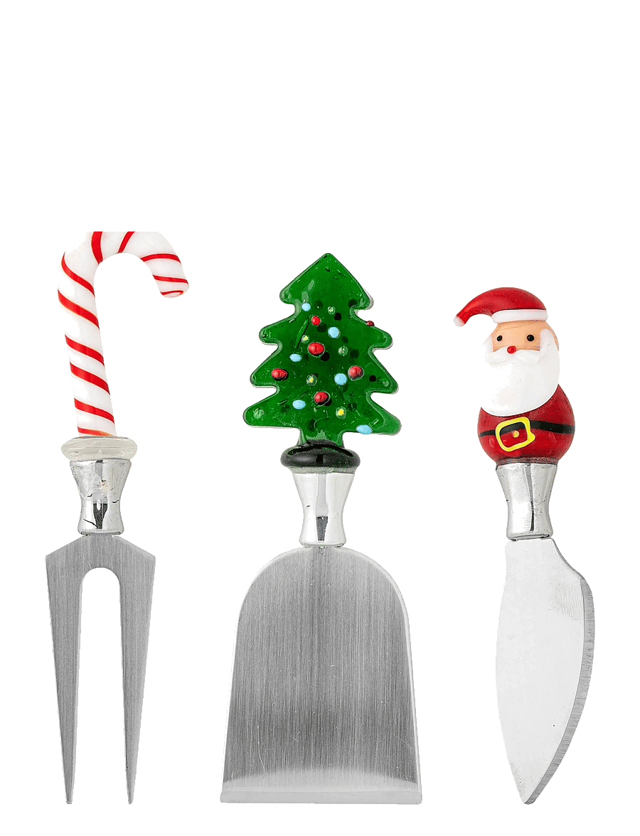 Bloomingville - Misa Cheese Utensils - weihnachtsdekoration - red - 1