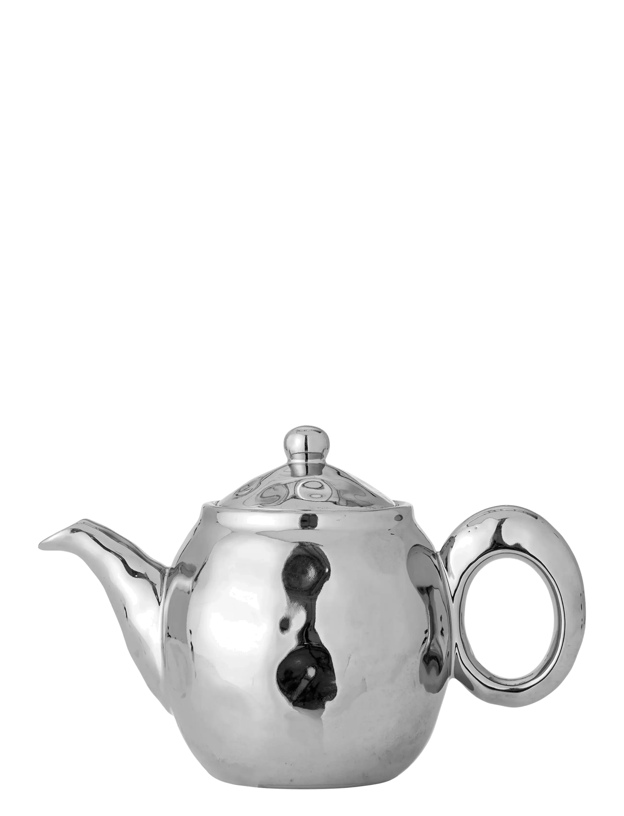 Bloomingville Shine Teapot w/Strainer - Christmas Tableware - SILVER / silver