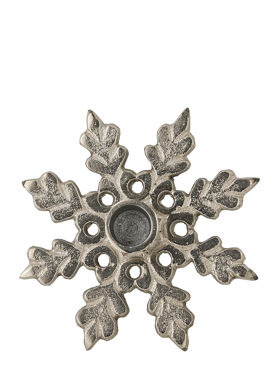 Bloomingville - Kashi Candle Holder - weihnachtsdekoration - silver - 2