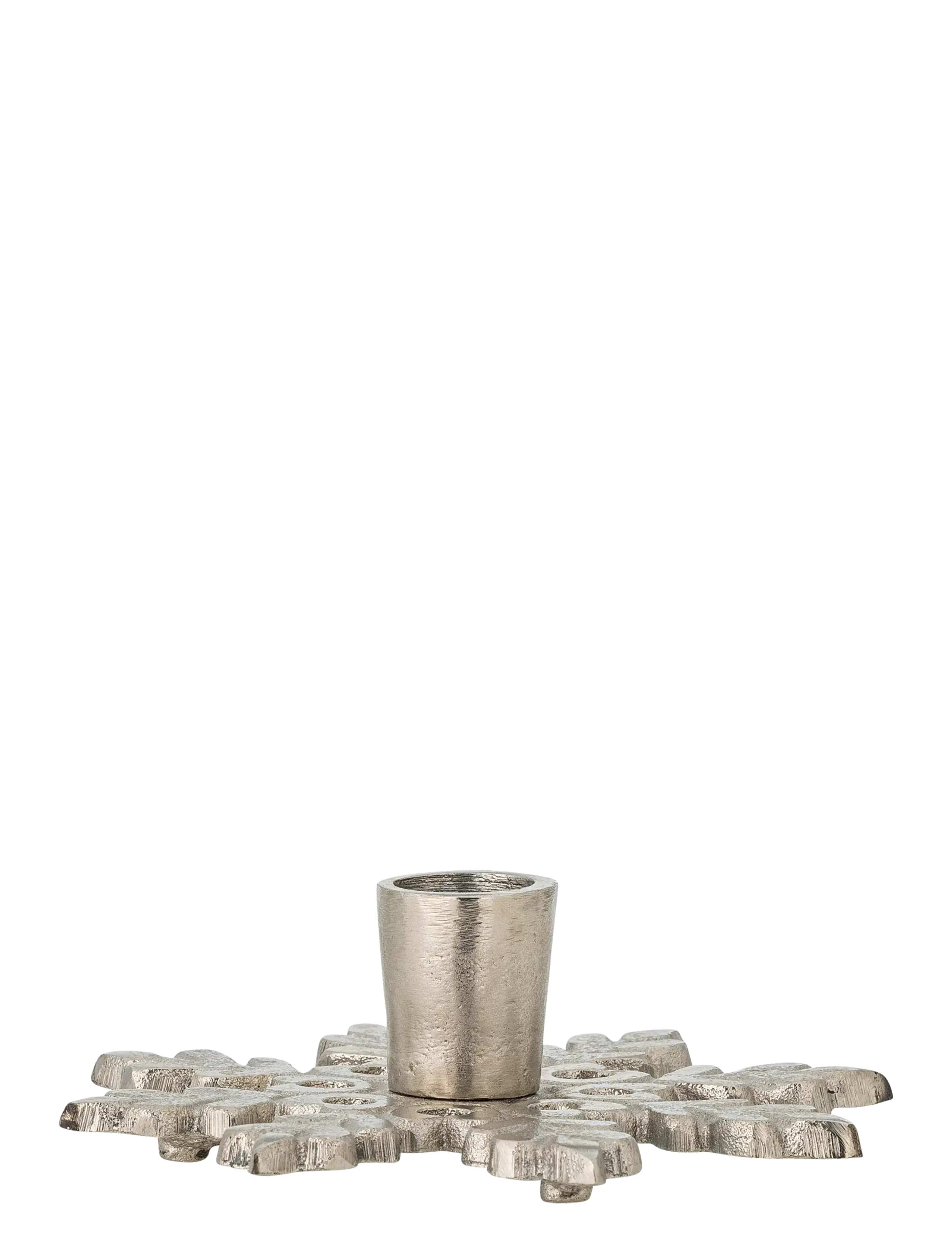 Bloomingville - Kashi Candle Holder - julepynt - silver - 3