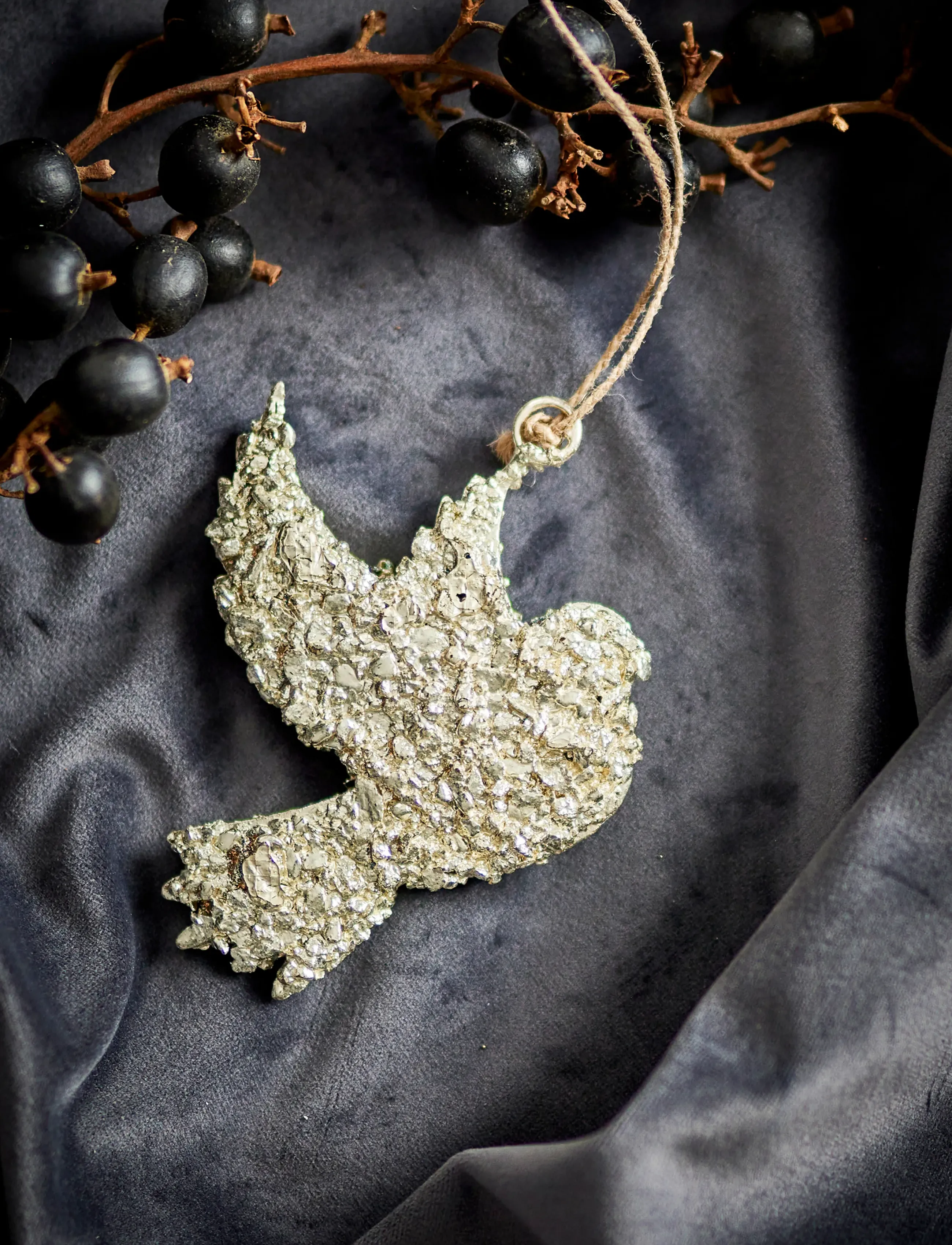 Bloomingville - Sarika Ornament - juletræspynt - gold - 3