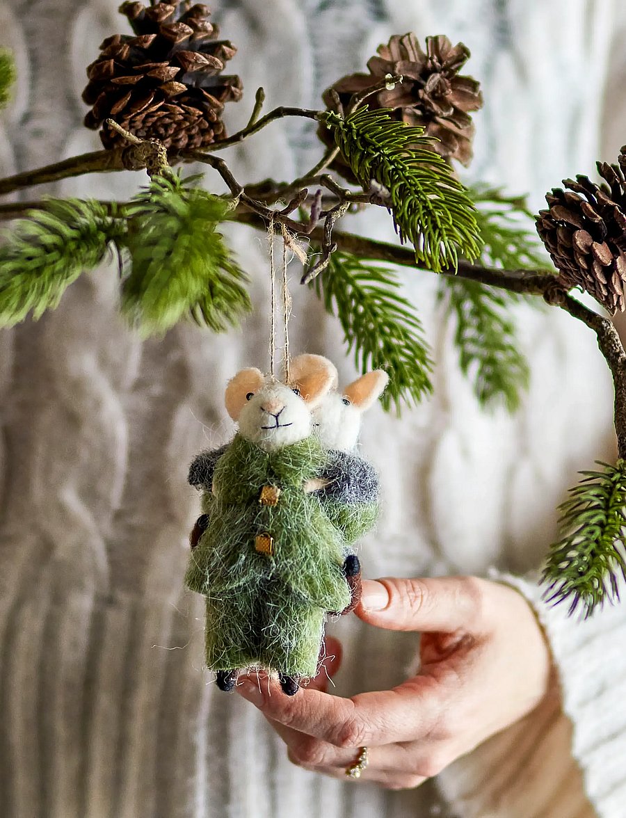 Bloomingville - Peo Ornament - die niedrigsten preise - green - 2