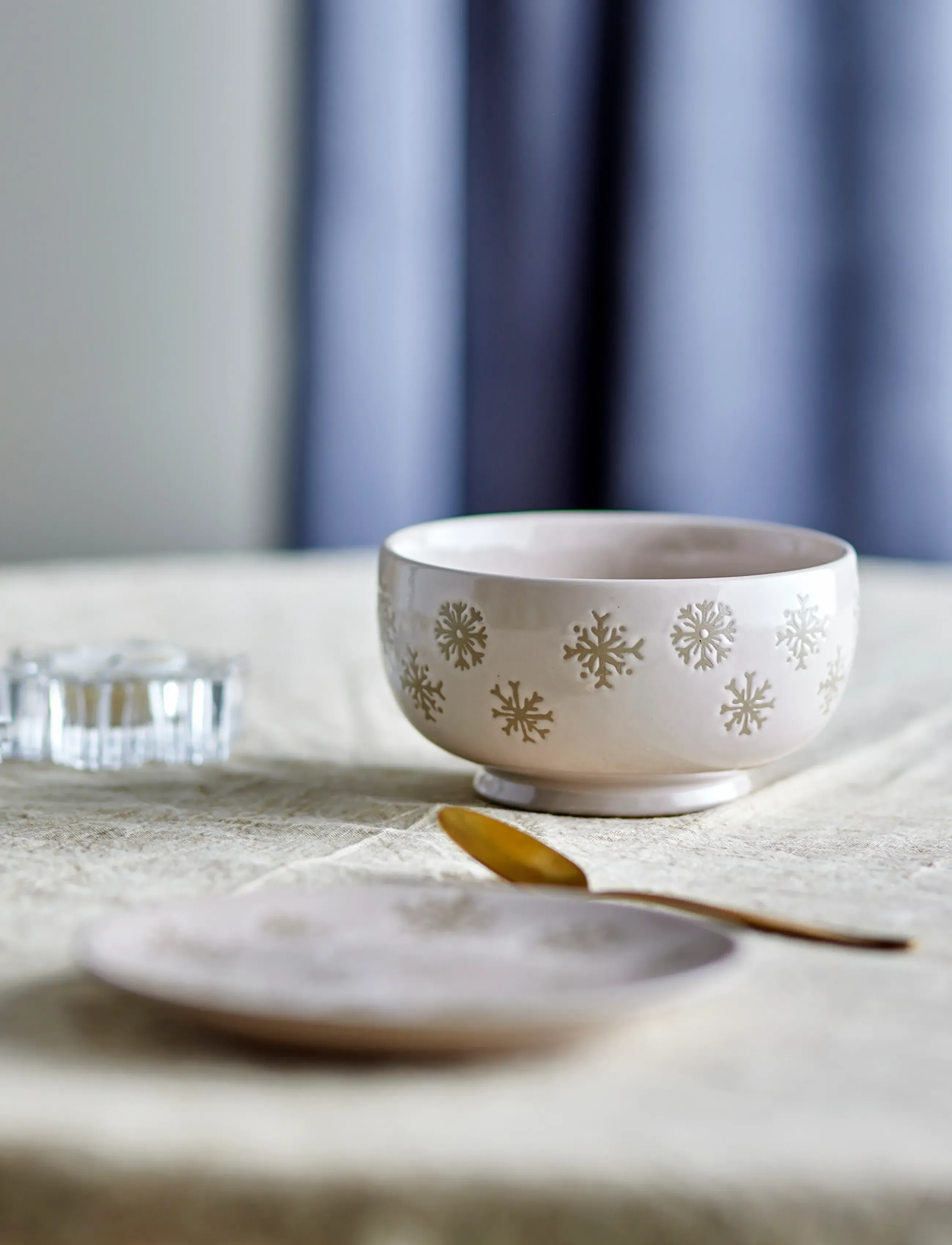 Bloomingville - Snowie Bowl - cream - 0