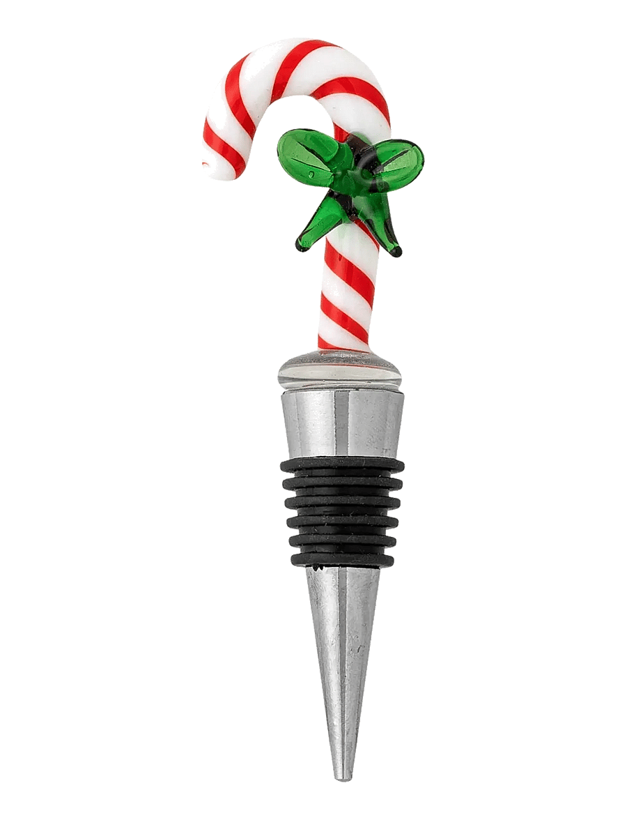 Bloomingville - Lynn Wine Stopper - weihnachtsdekoration - red - 1