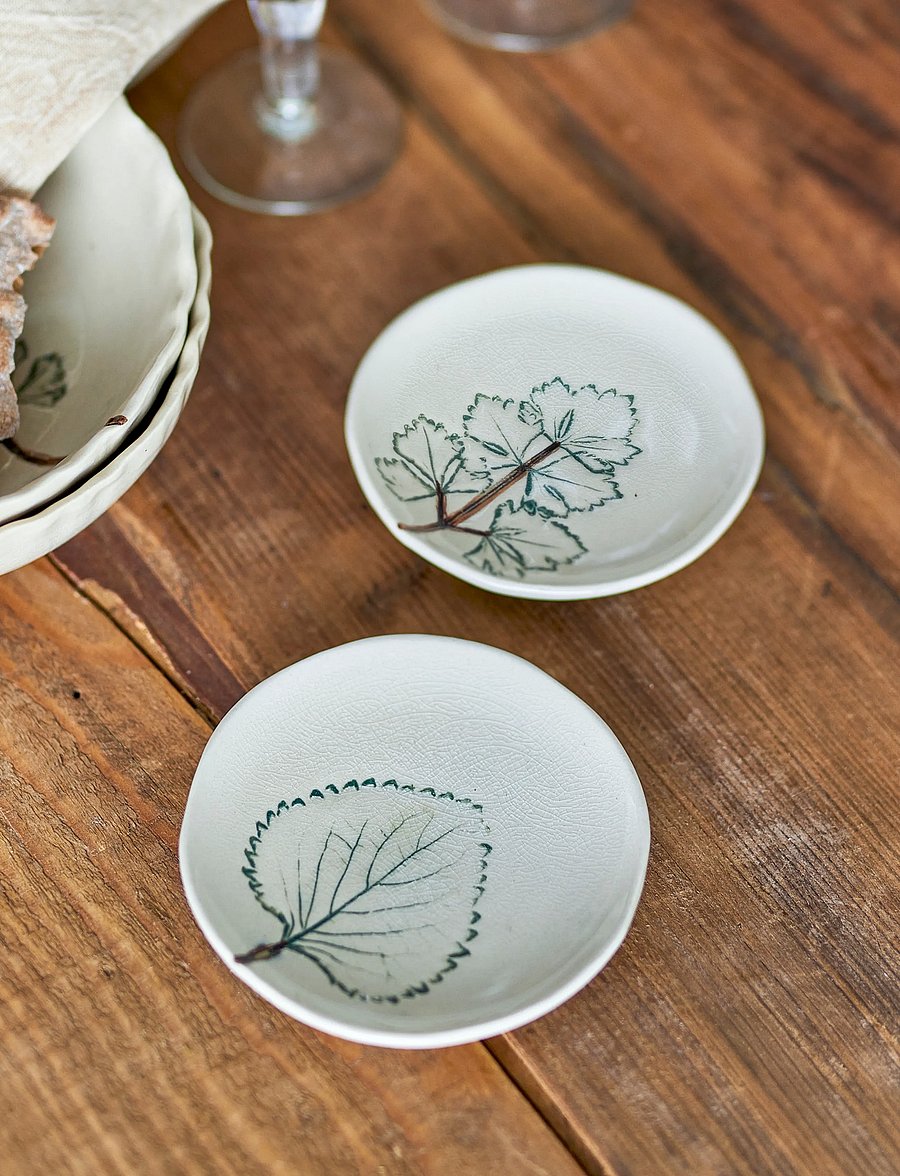 Bloomingville - Aubrin Plate - väikesed taldrikud - beige - 0