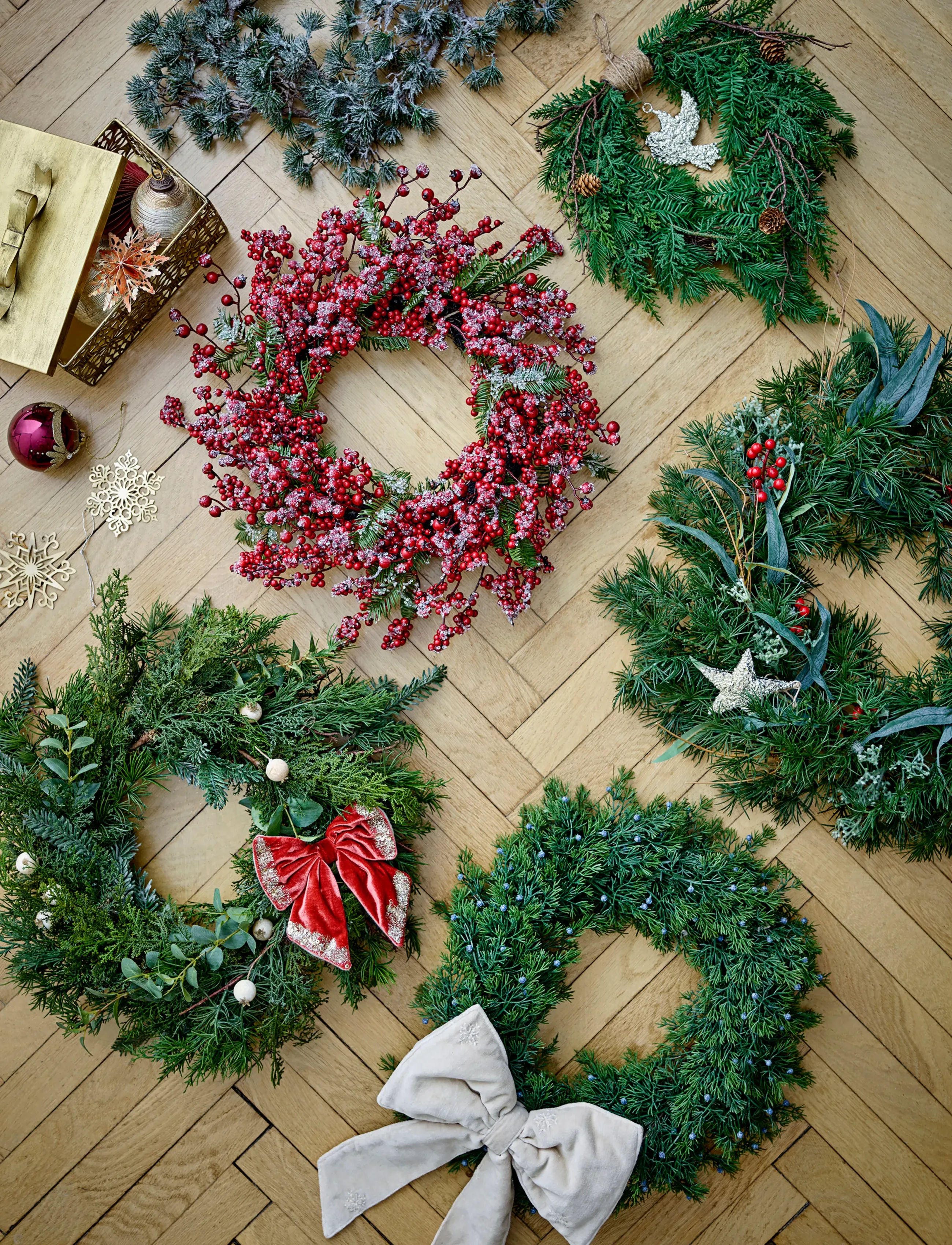 Bloomingville - Pine Deco - green - 0