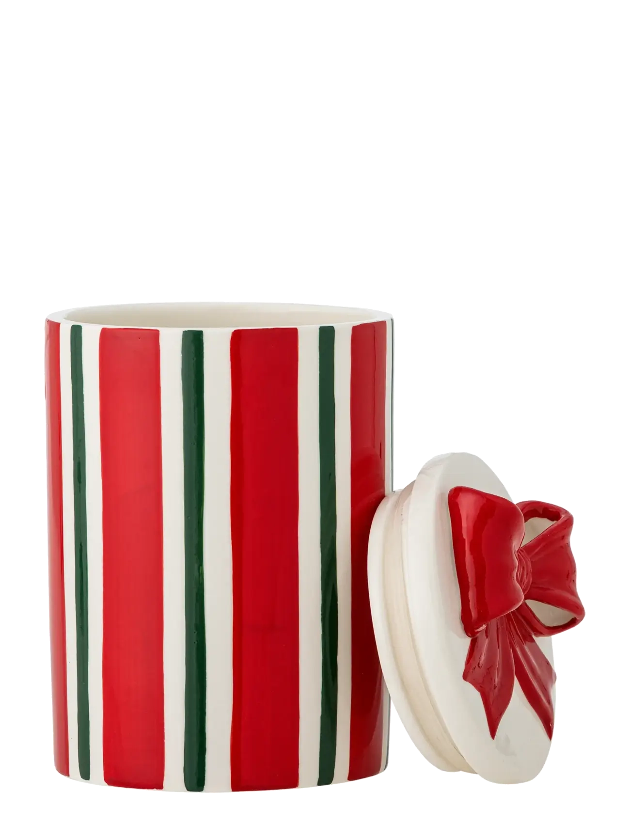 Bloomingville - Marnia Jar w/Lid - red - 2