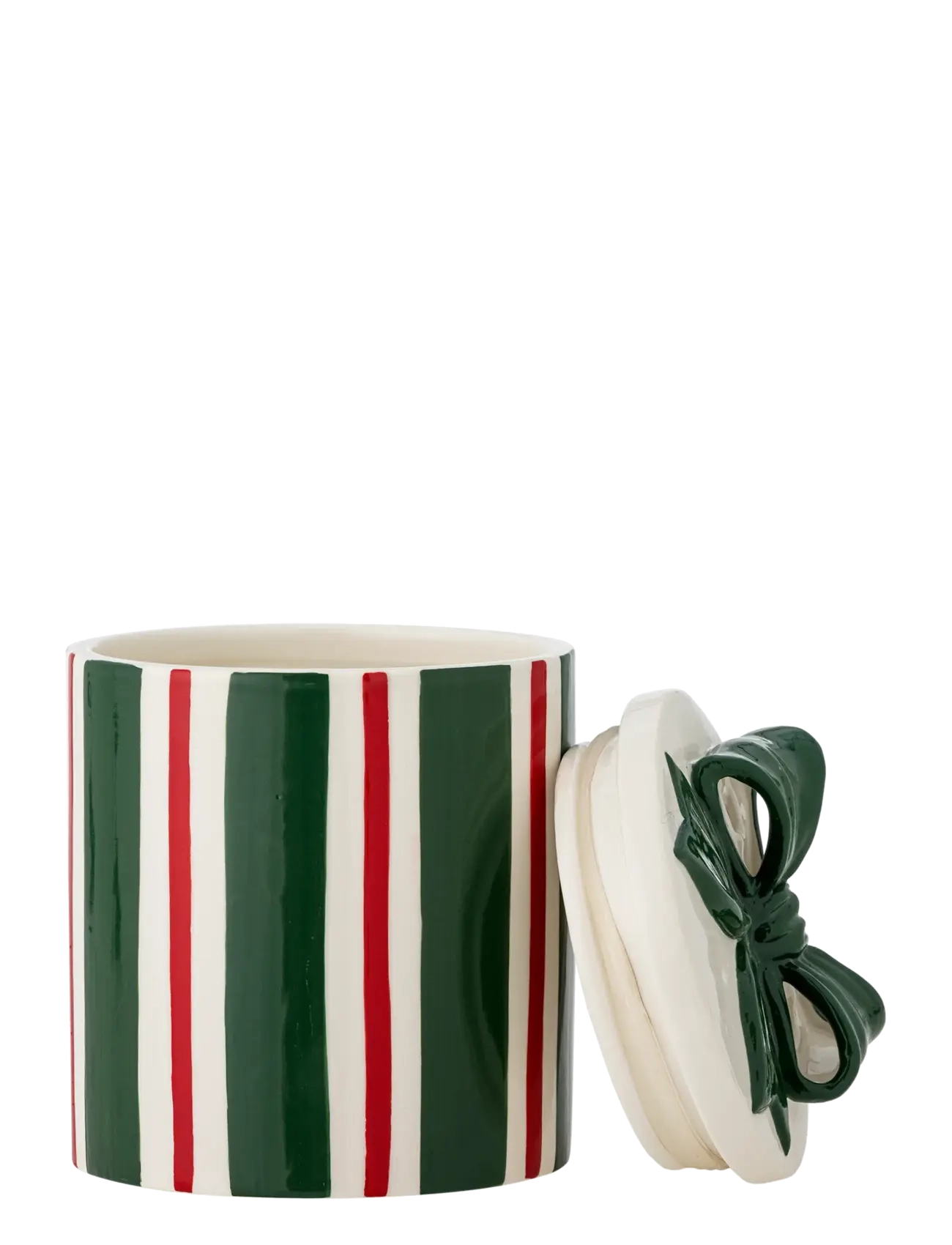 Bloomingville - Marnia Jar w/Lid - green - 2