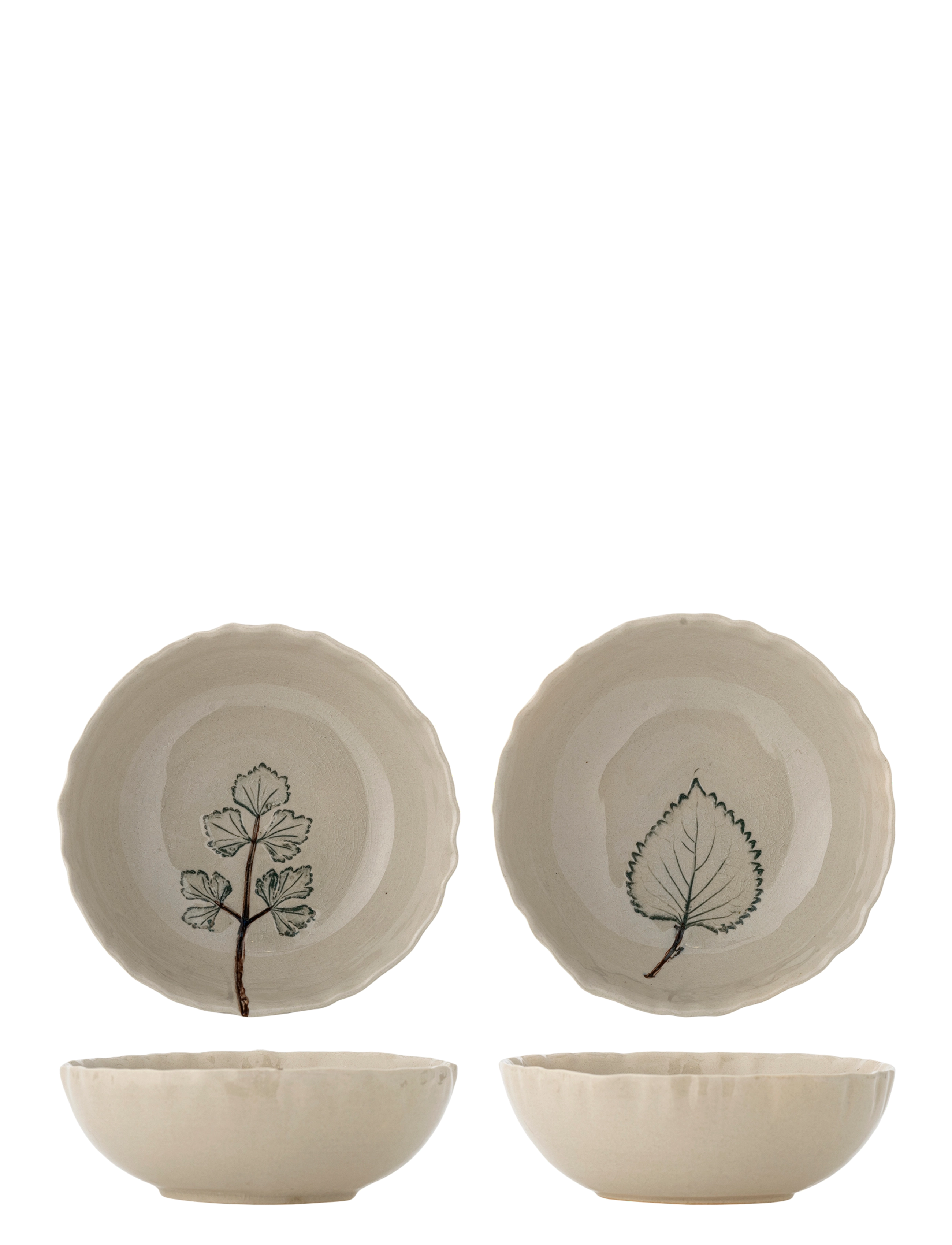 Bloomingville Aubrin Bowl - Geschirr - BEIGE / cream