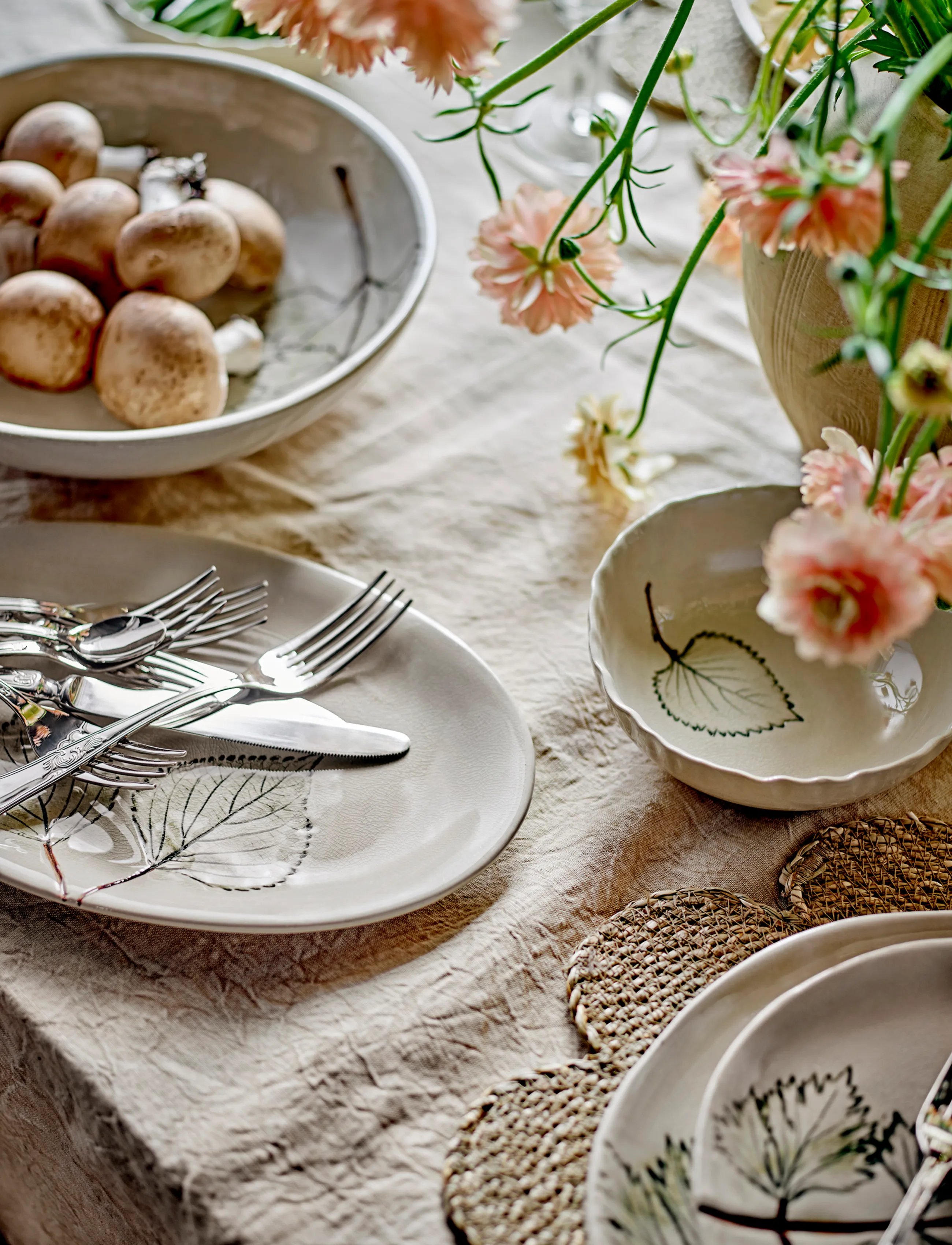 Bloomingville - Aubrin Bowl - beige - 2