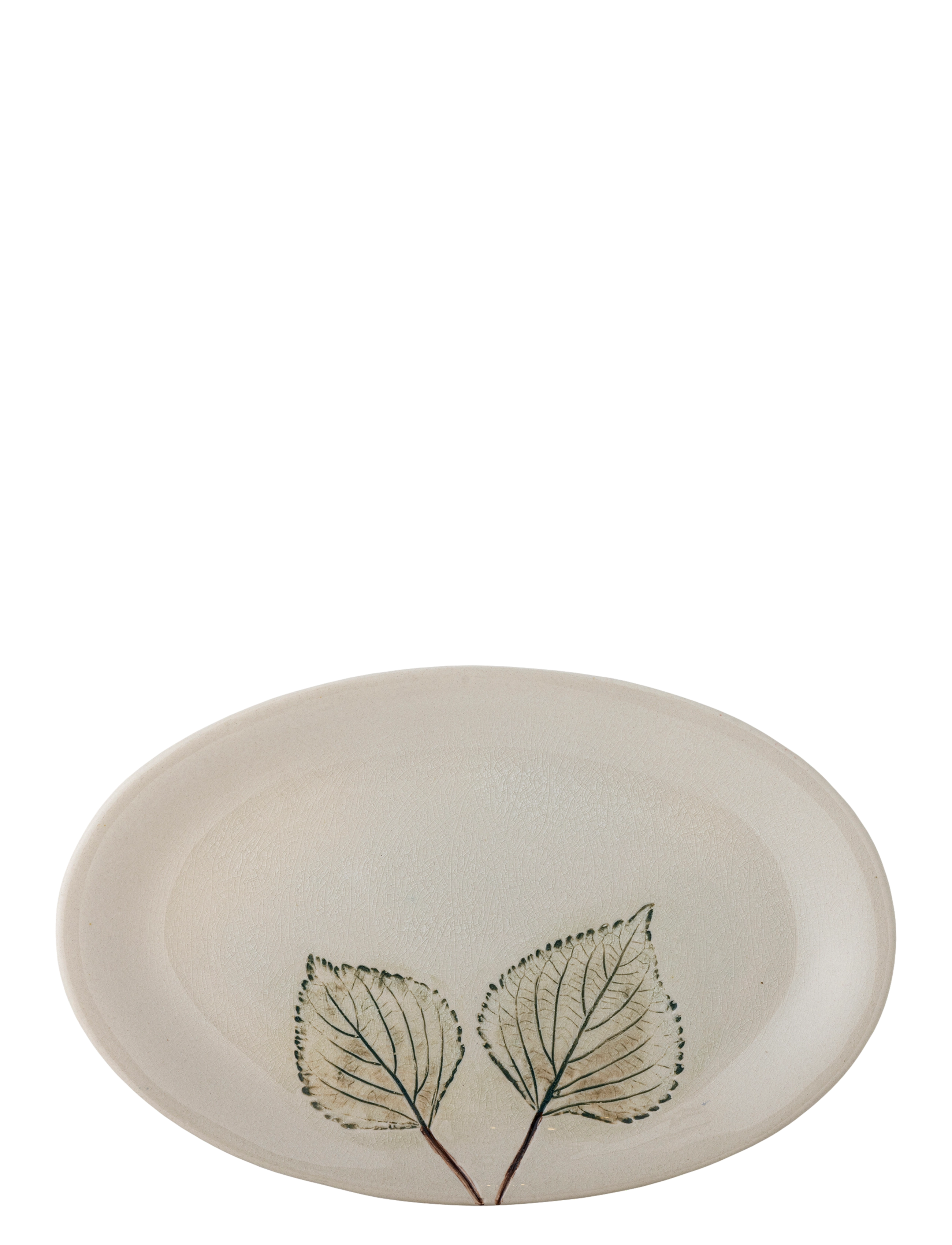 Bloomingville - Aubrin Serving Plate - servierplatten - beige - 3