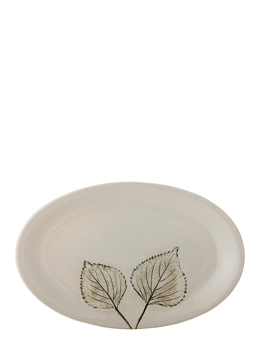 Bloomingville - Aubrin Serving Plate - vaagnad ja roogade serveerimisalused - beige - 3