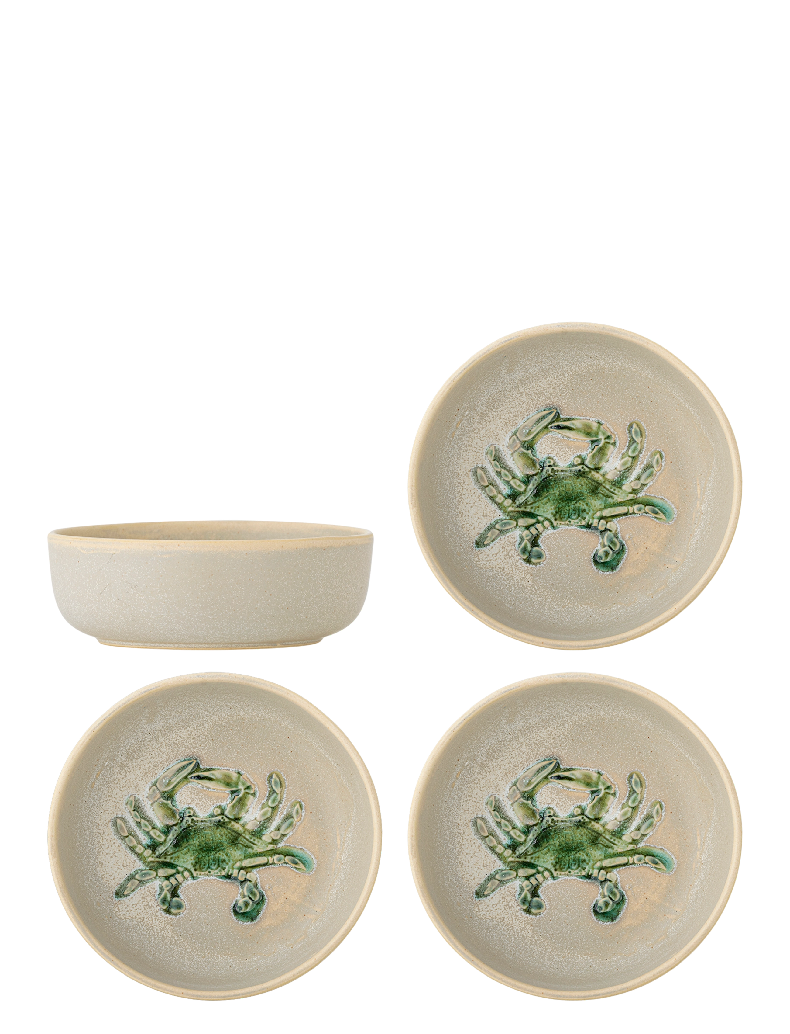 Bloomingville Hadden Bowl - Geschirr - GREEN / green