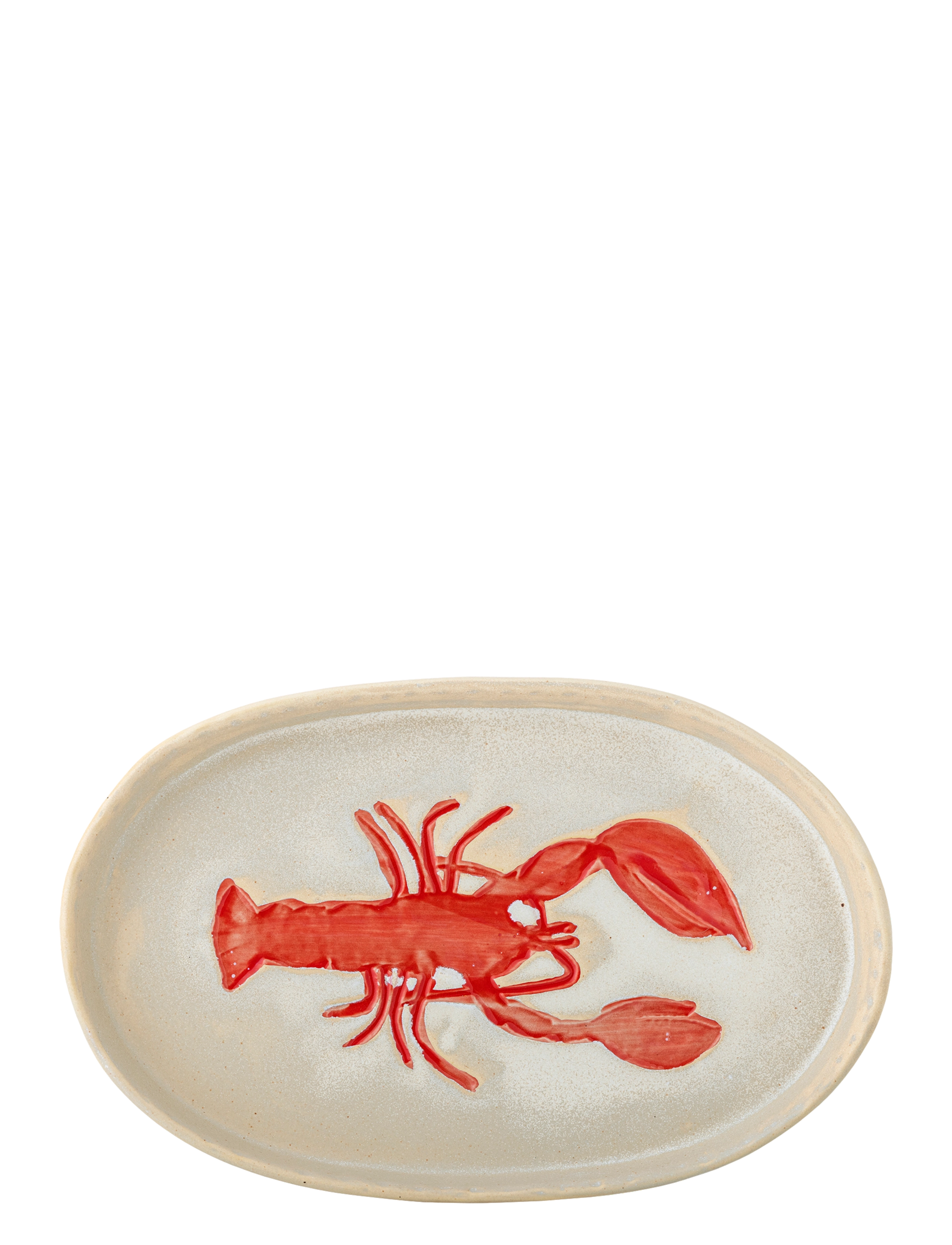Bloomingville - Hadden Serving Plate - red - 3