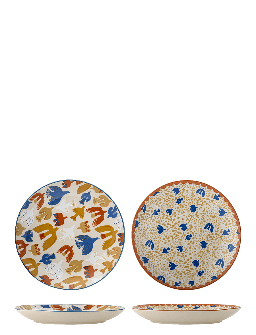 Bloomingville - Anniversary Plate - multi-coloured - 1