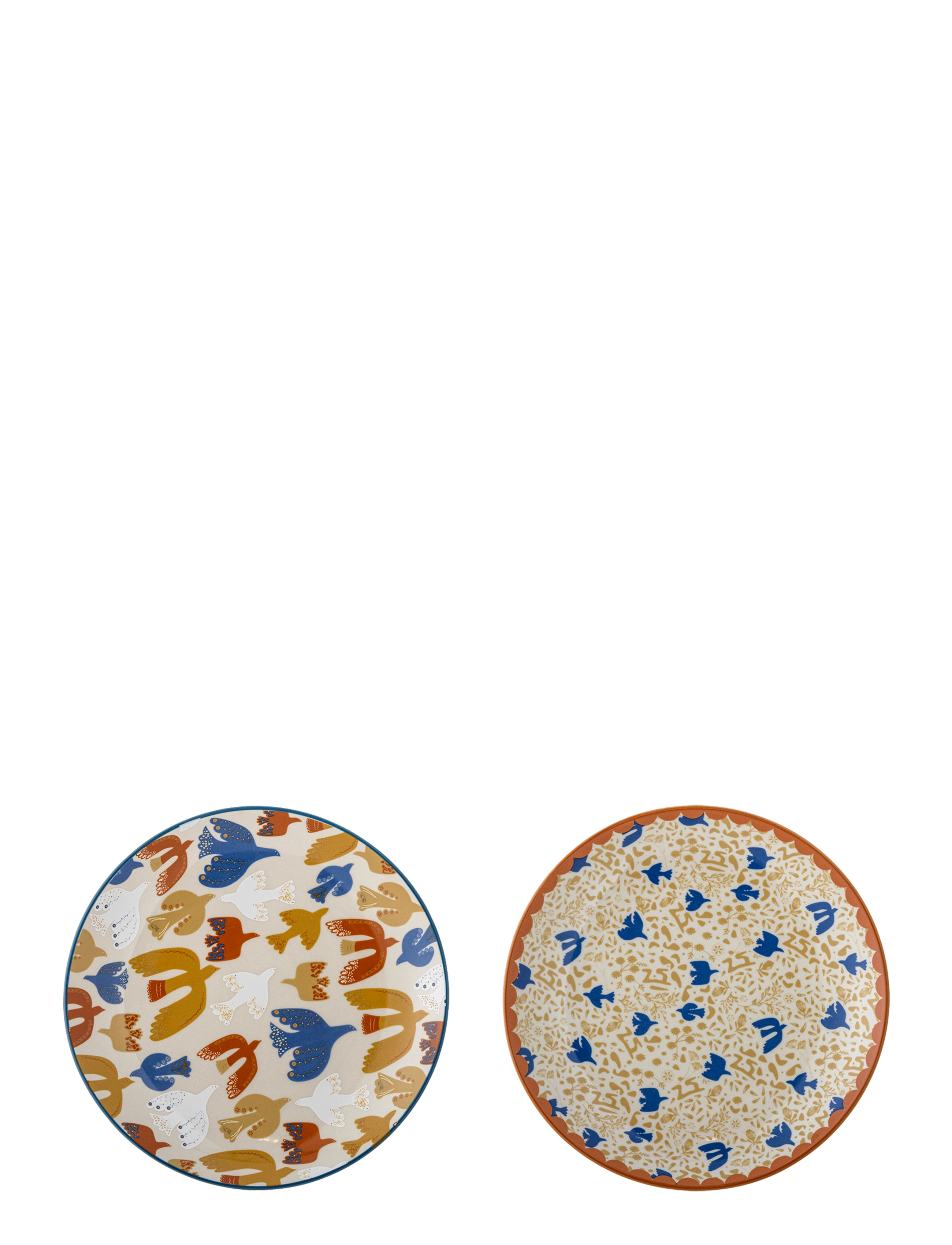 Bloomingville Anniversary Plate - Geschirr - MULTI-COLOURED / multi