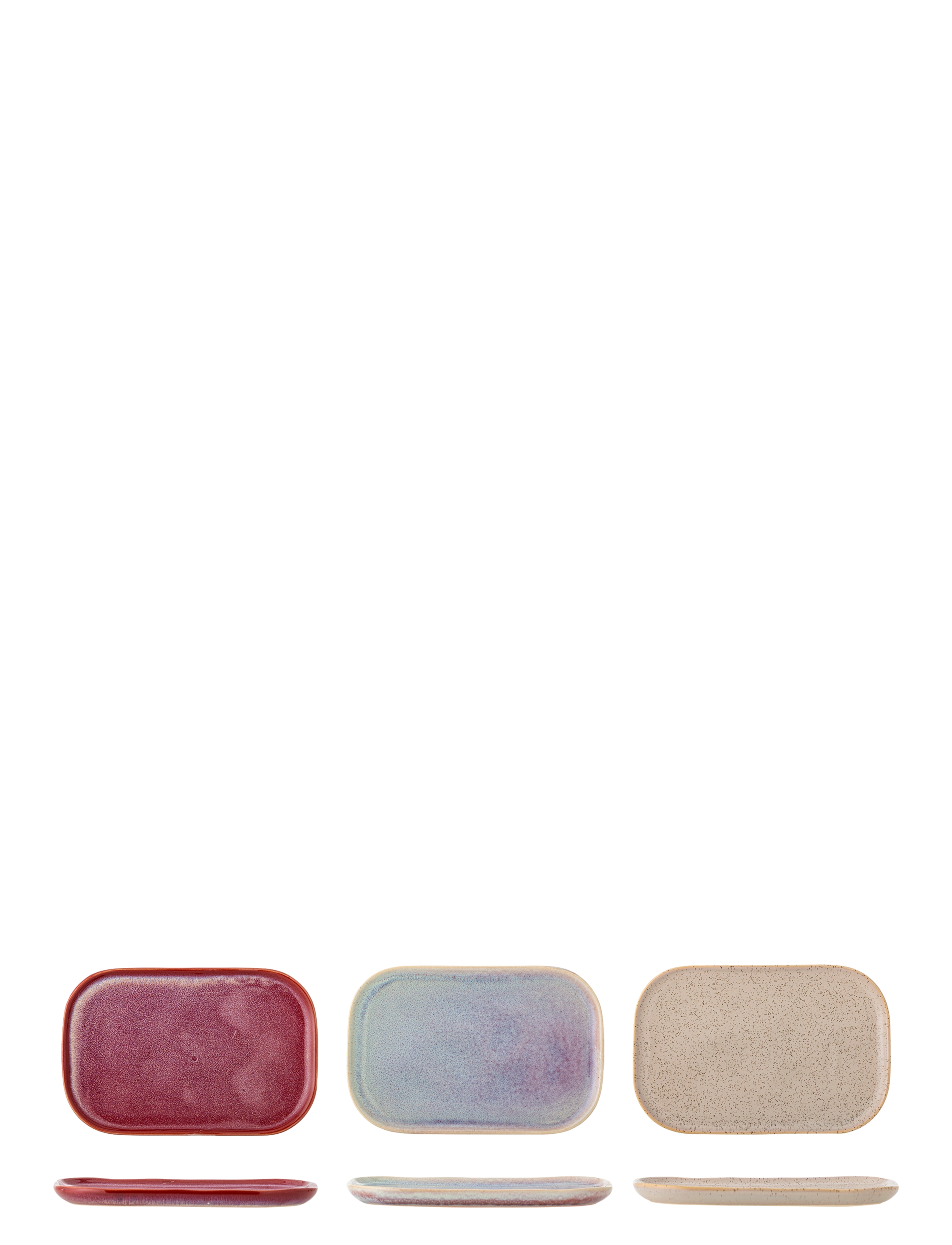 Bloomingville Addison Plate - Geschirr - PINK / pink/rose