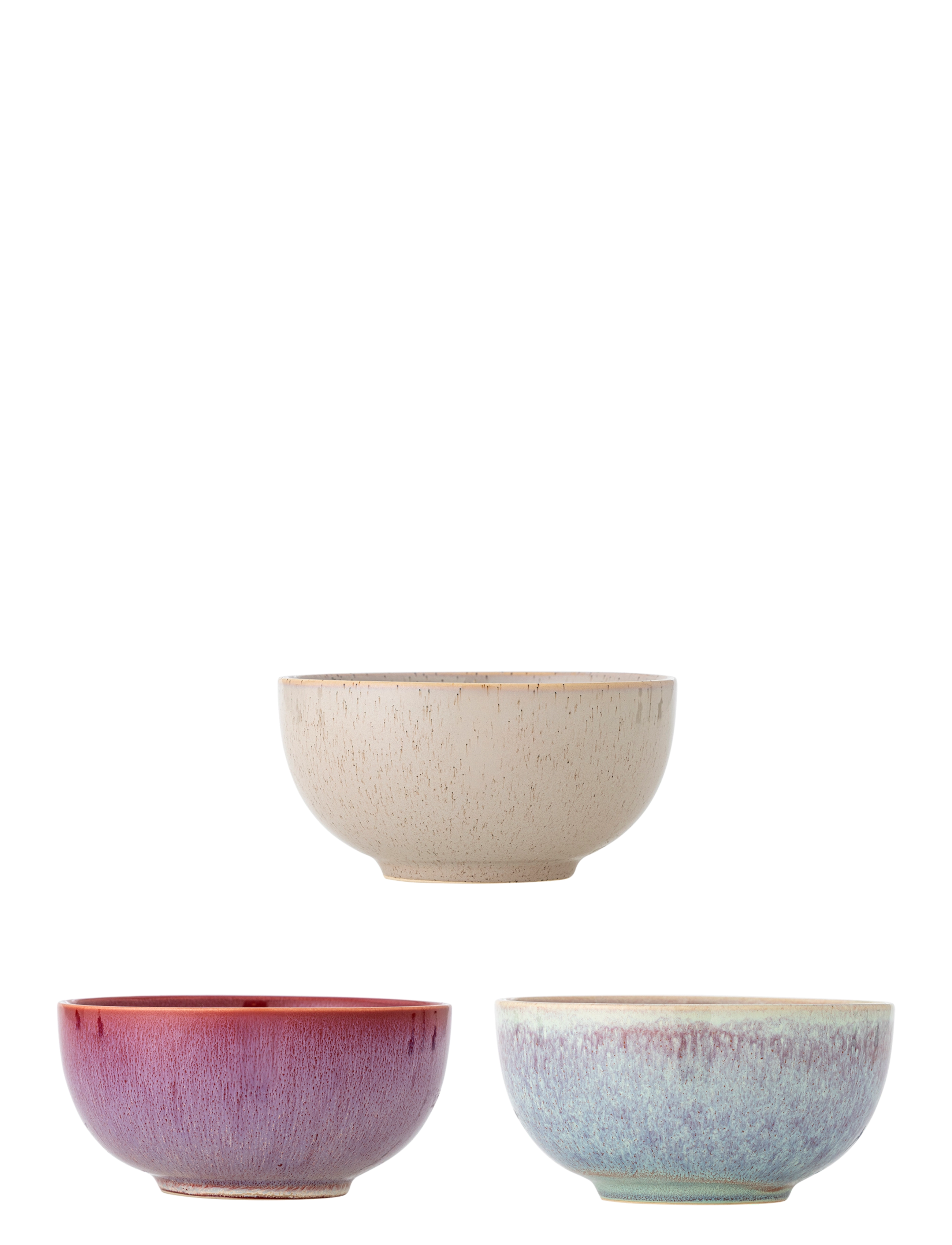 Bloomingville Addison Bowl - Servering - PINK / pink/rose