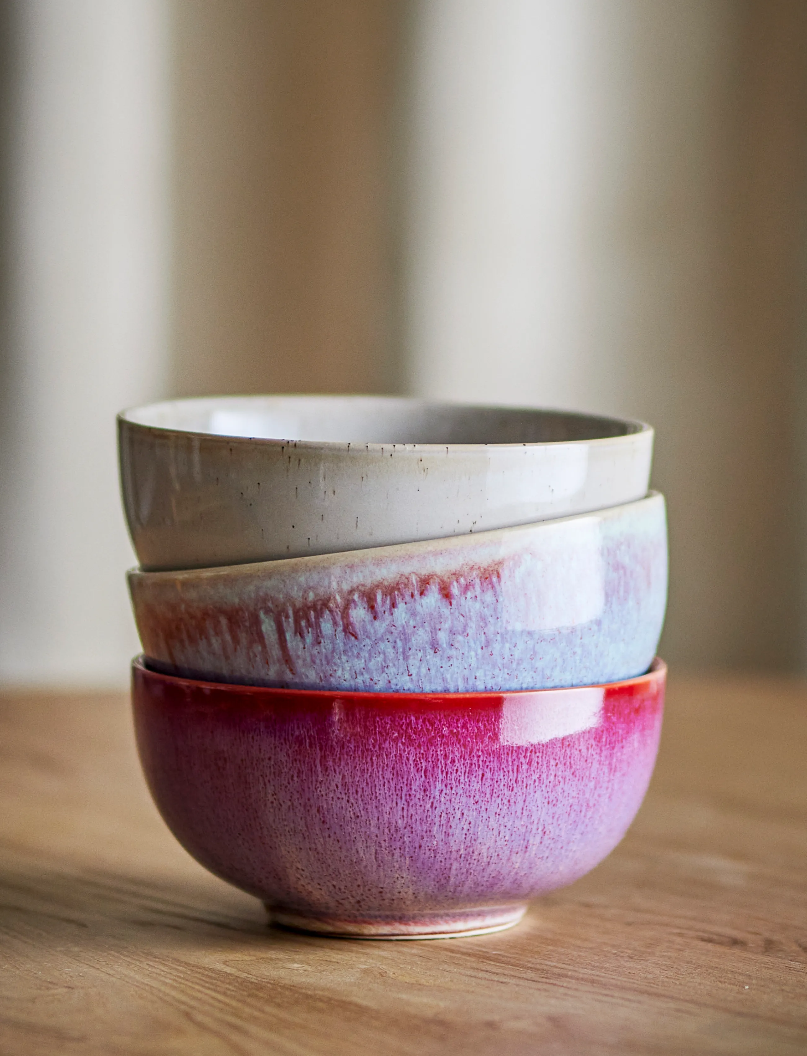 Bloomingville - Addison Bowl - pink - 0