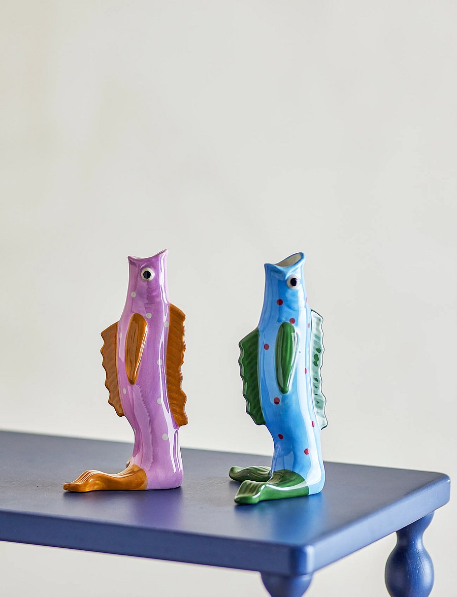 Bloomingville - Mako Vase - vaasid - multi-coloured - 0