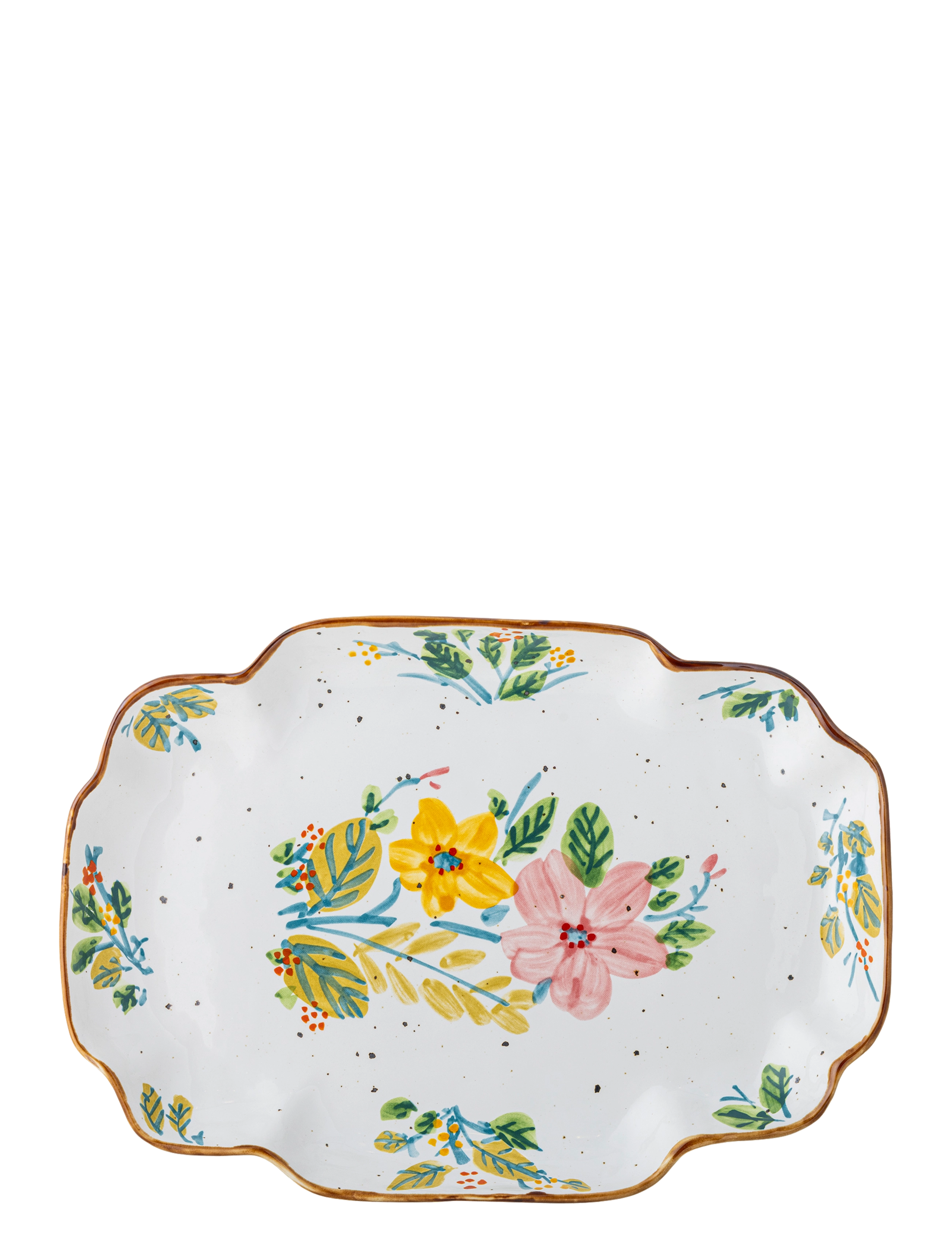 Bloomingville - Savina Serving Plate - multi-coloured - 3