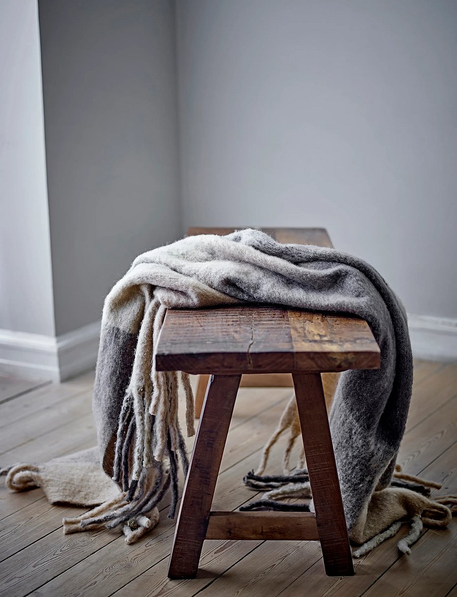 Bloomingville - Hamisha Throw - pleedid - green - 0