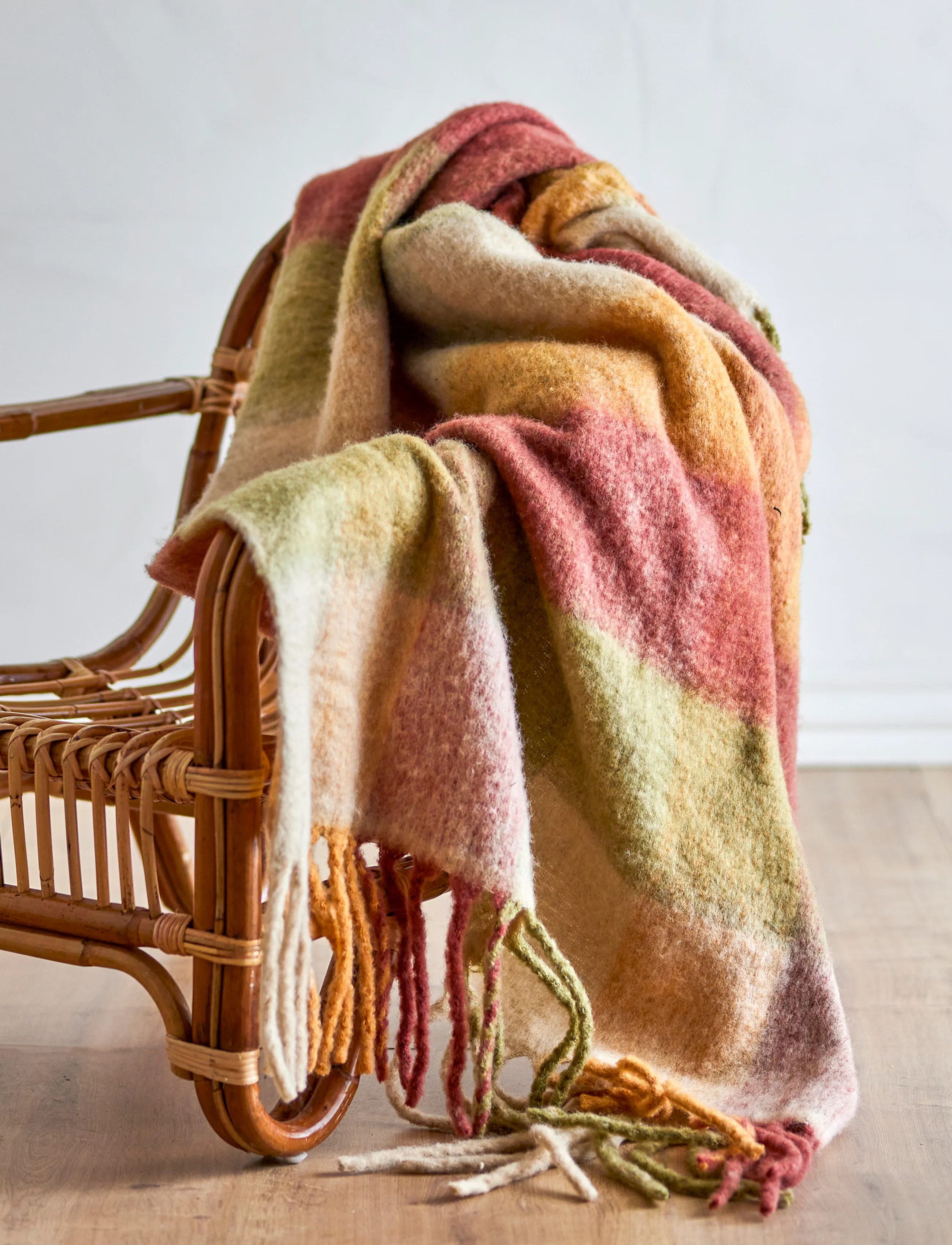 Bloomingville - Hamisha Throw - filtar & plädar - brown - 0