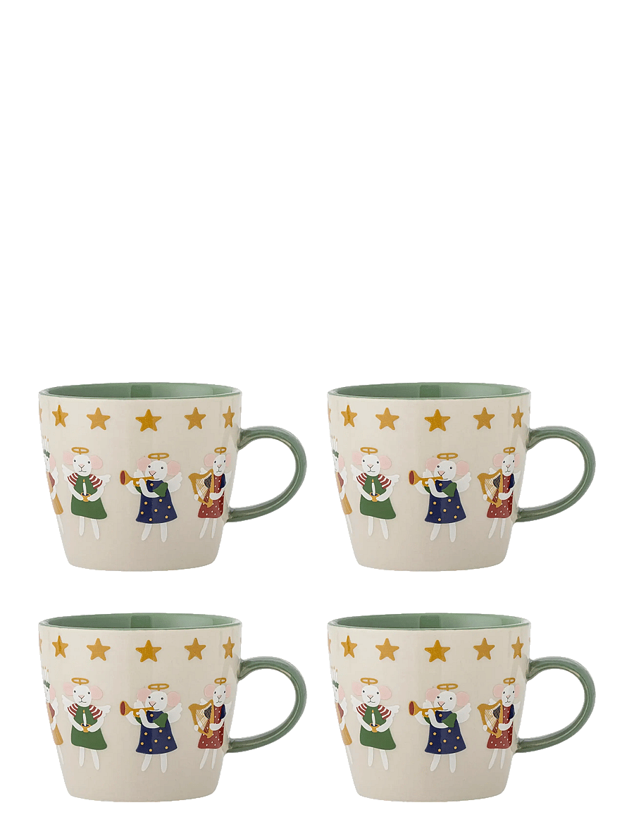 Bloomingville - Peo Mug - weihnachtsdekoration - green - 1