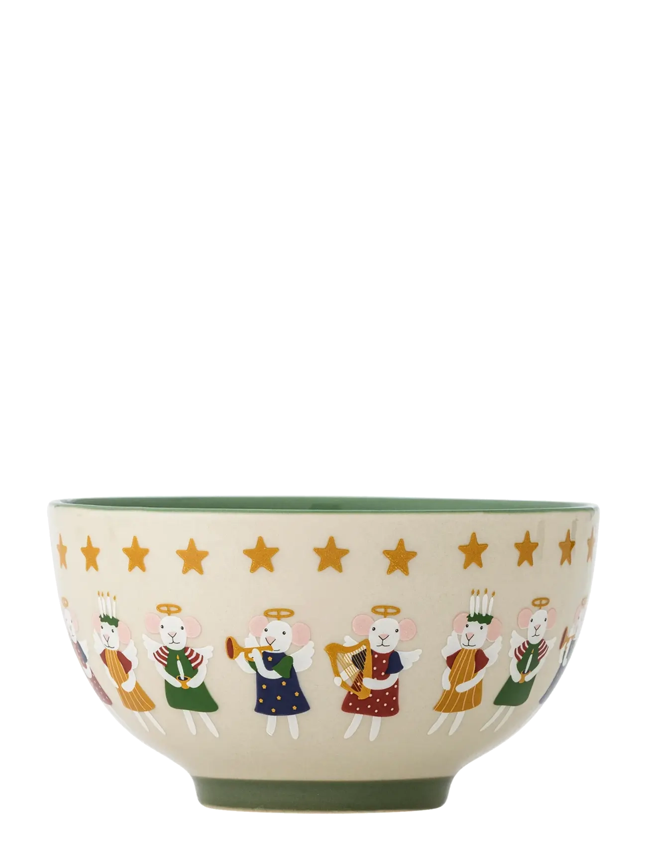 Bloomingville - Peo Bowl - green - 2