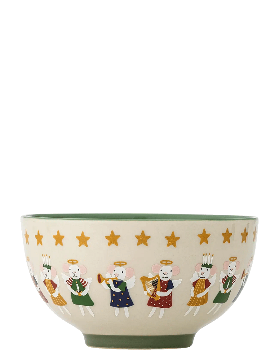 Bloomingville - Peo Bowl - weihnachtsdekoration - green - 2
