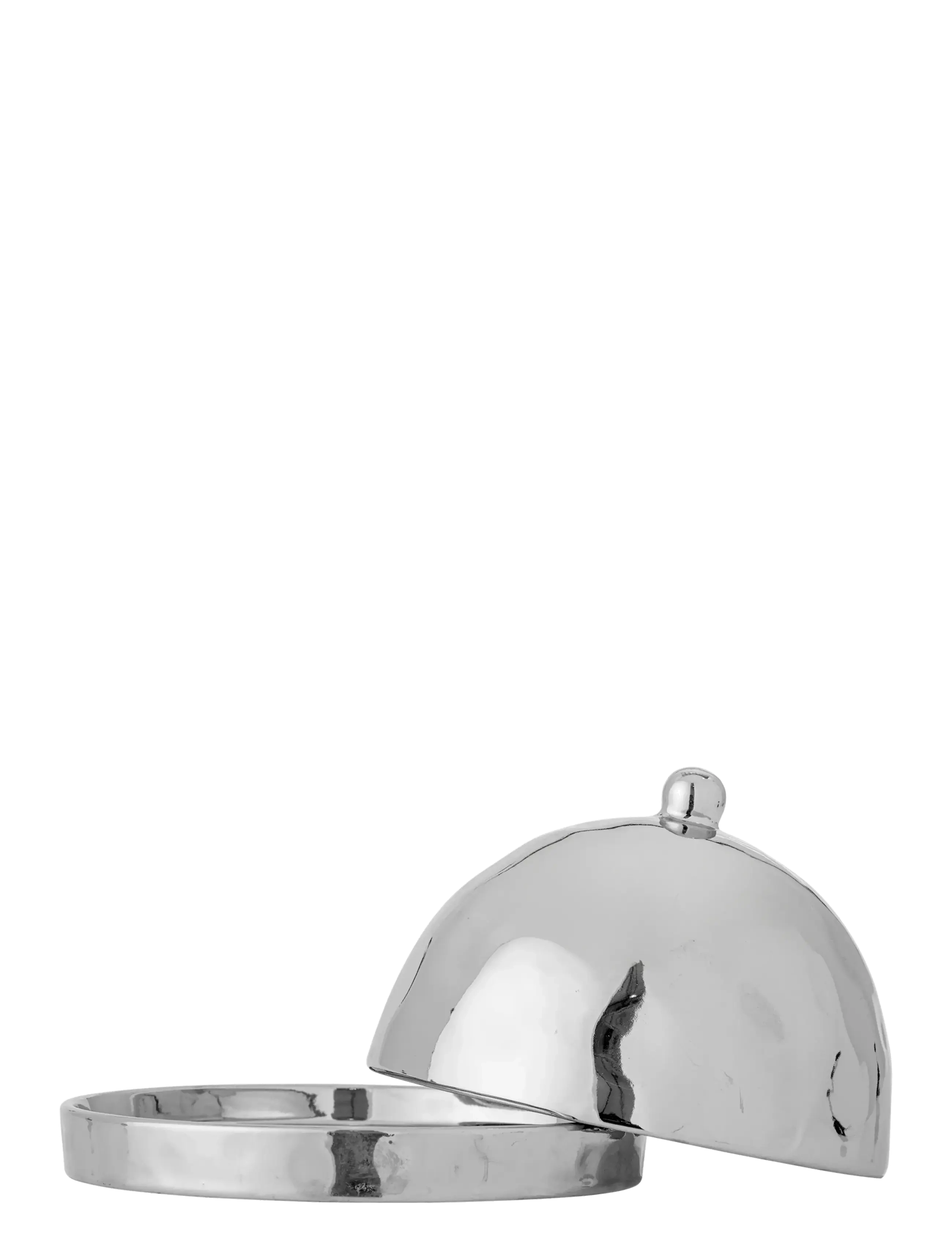 Bloomingville - Shine Butter Box - silver - 2