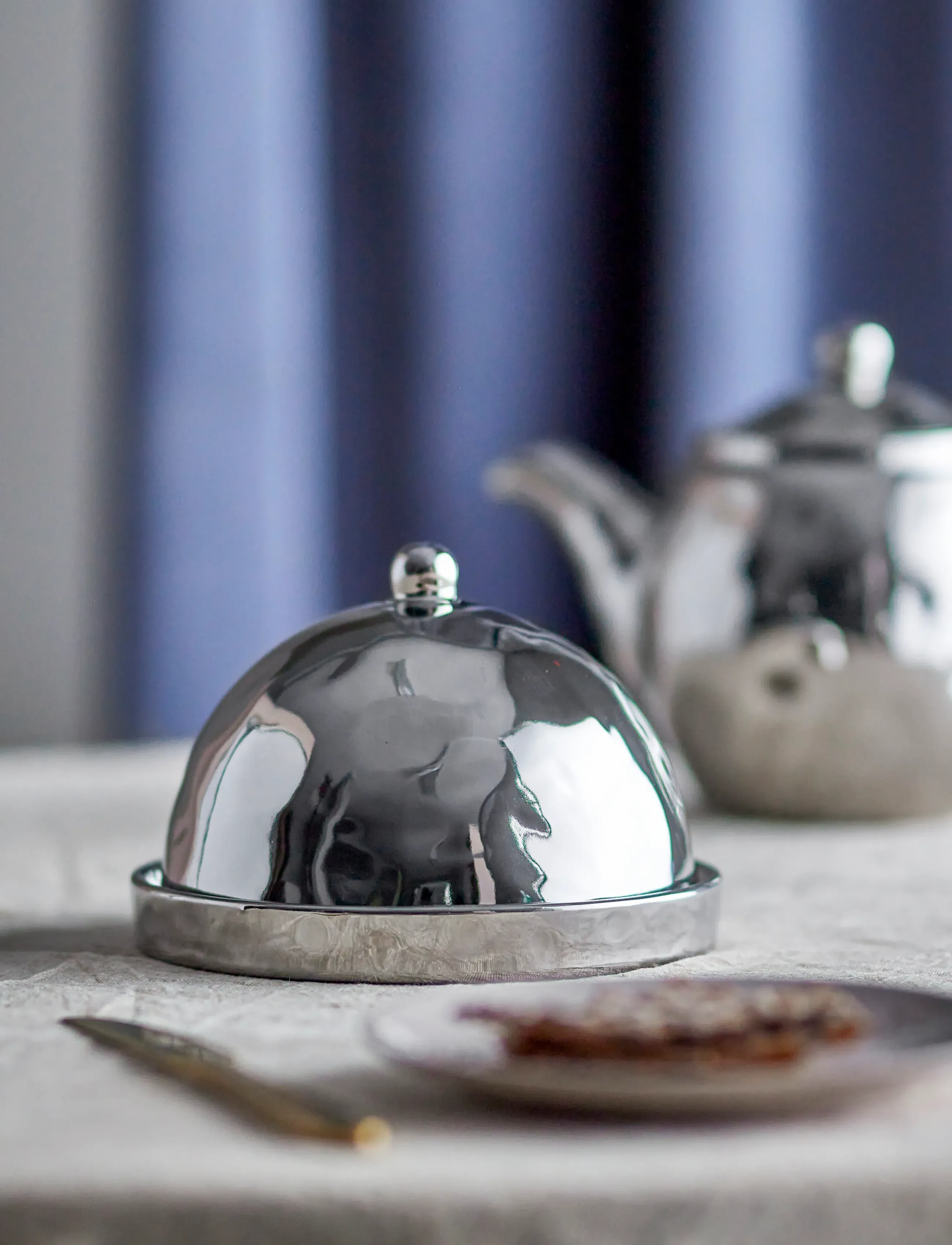 Bloomingville - Shine Butter Box - silver - 3