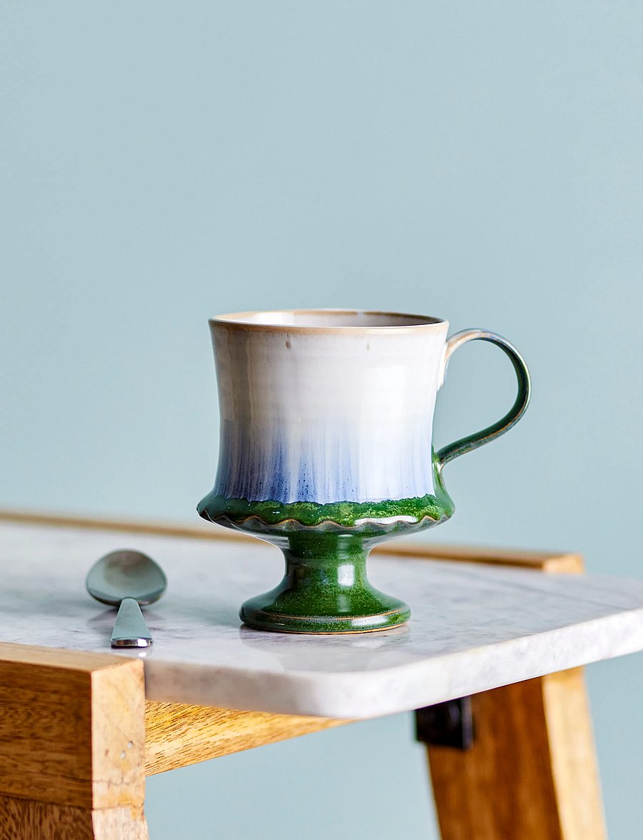Bloomingville - Odile Mug - arbatos puodeliai - blue - 0
