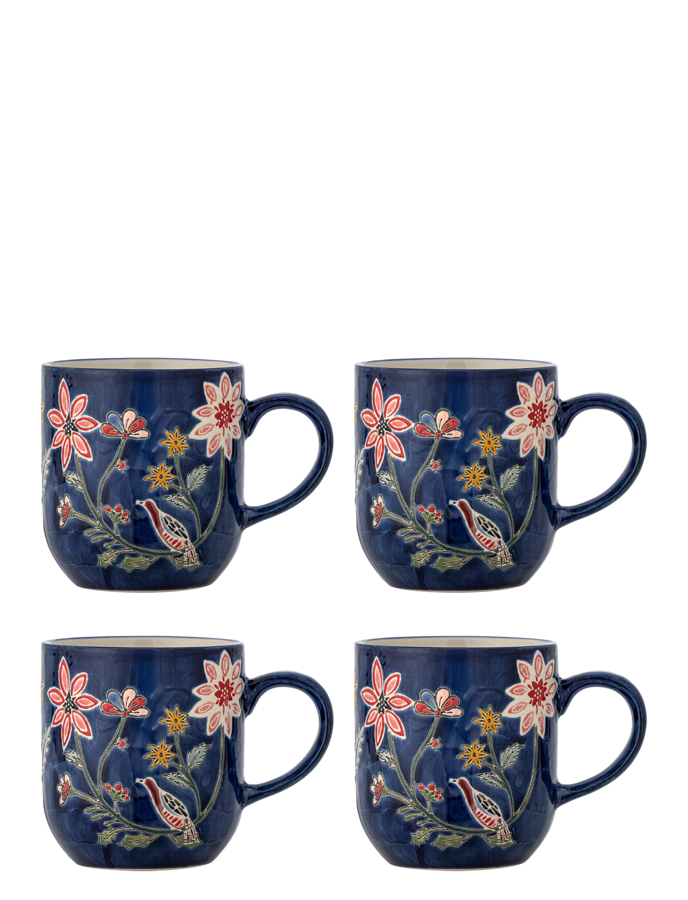 Bloomingville Meredith Mug - Geschirr - MULTI-COLOURED / navy