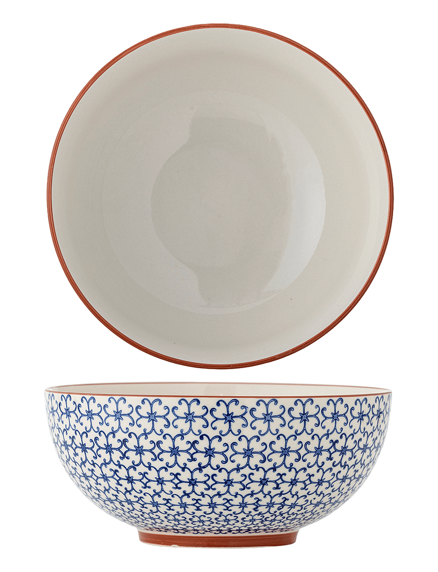 Bloomingville - Karine Bowl - salatikausid - blue - 1
