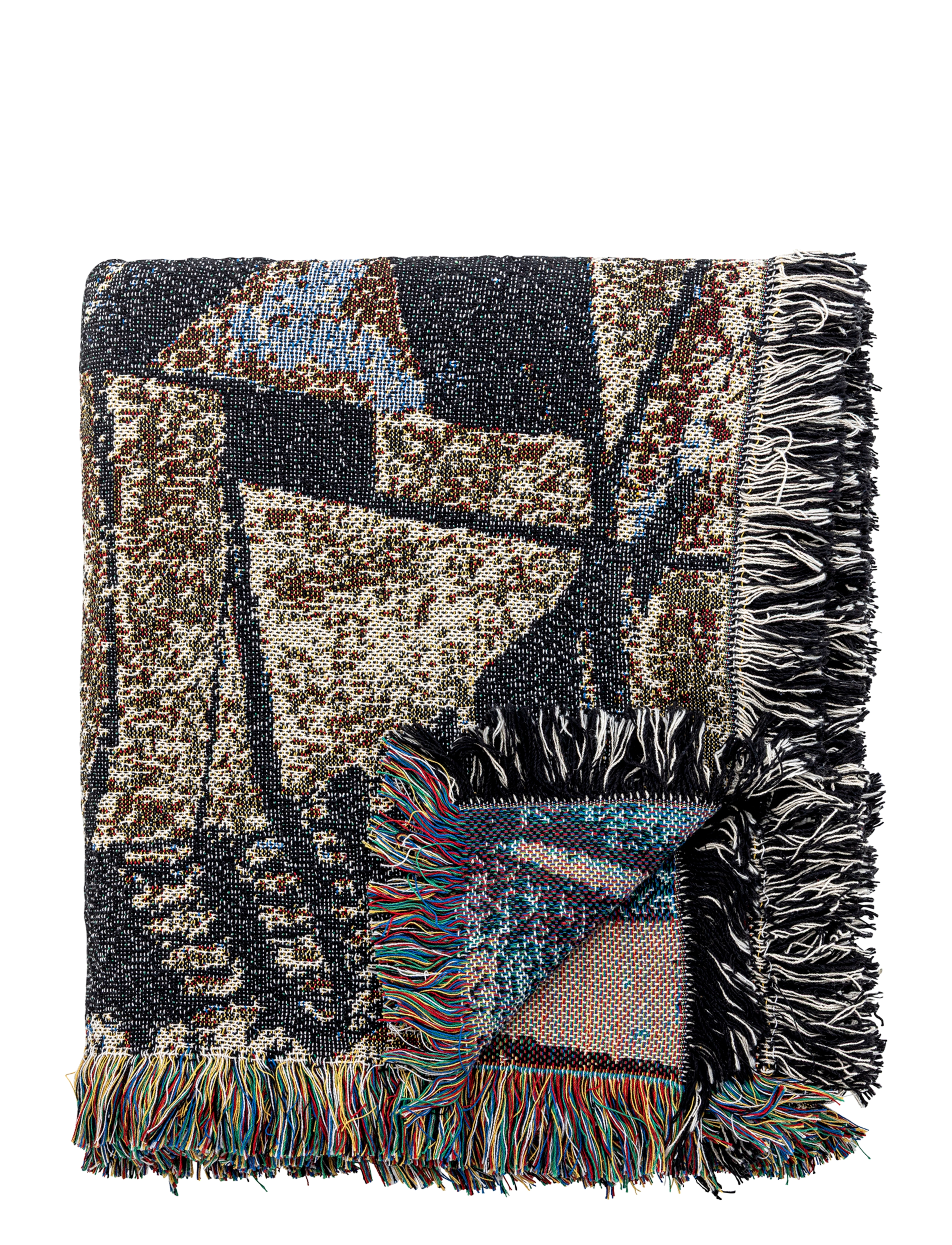 Bloomingville Rahul Throw - Textilier - MULTI-COLOURED / multi