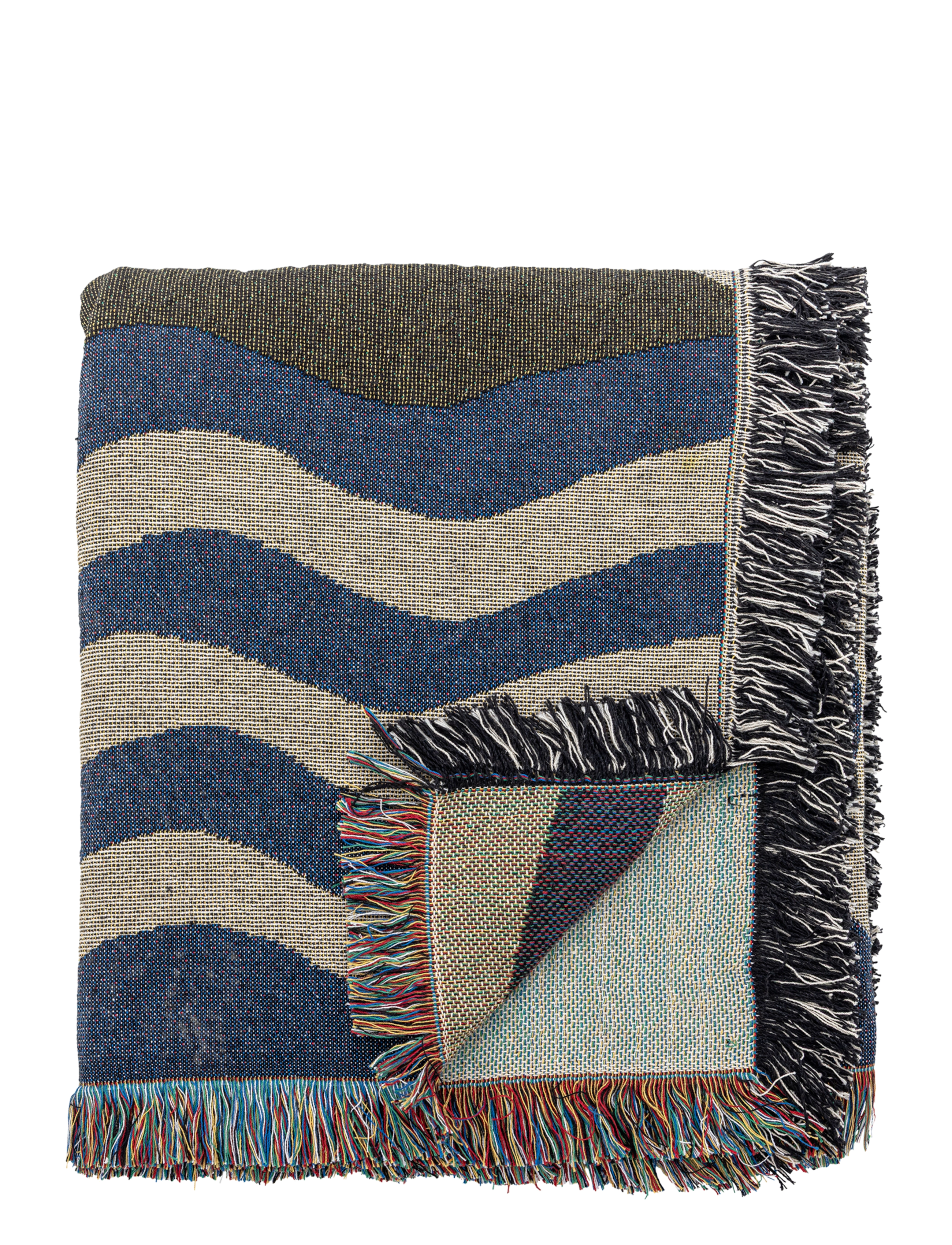 Bloomingville Vinay Throw - Visa allt - MULTI-COLOURED / multi