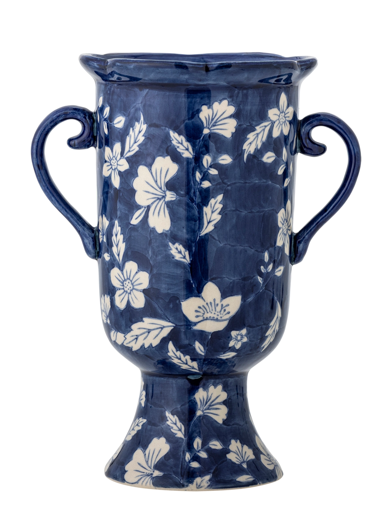 Bloomingville Amara Vase - Einrichtung - BLUE / navy