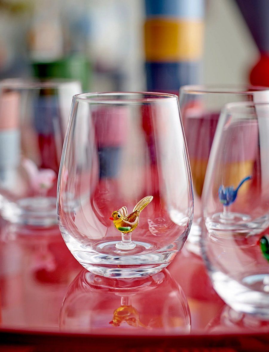 Bloomingville - Misa Drinking Glass, Multipack - joogiklaasid - multi-coloured - 0