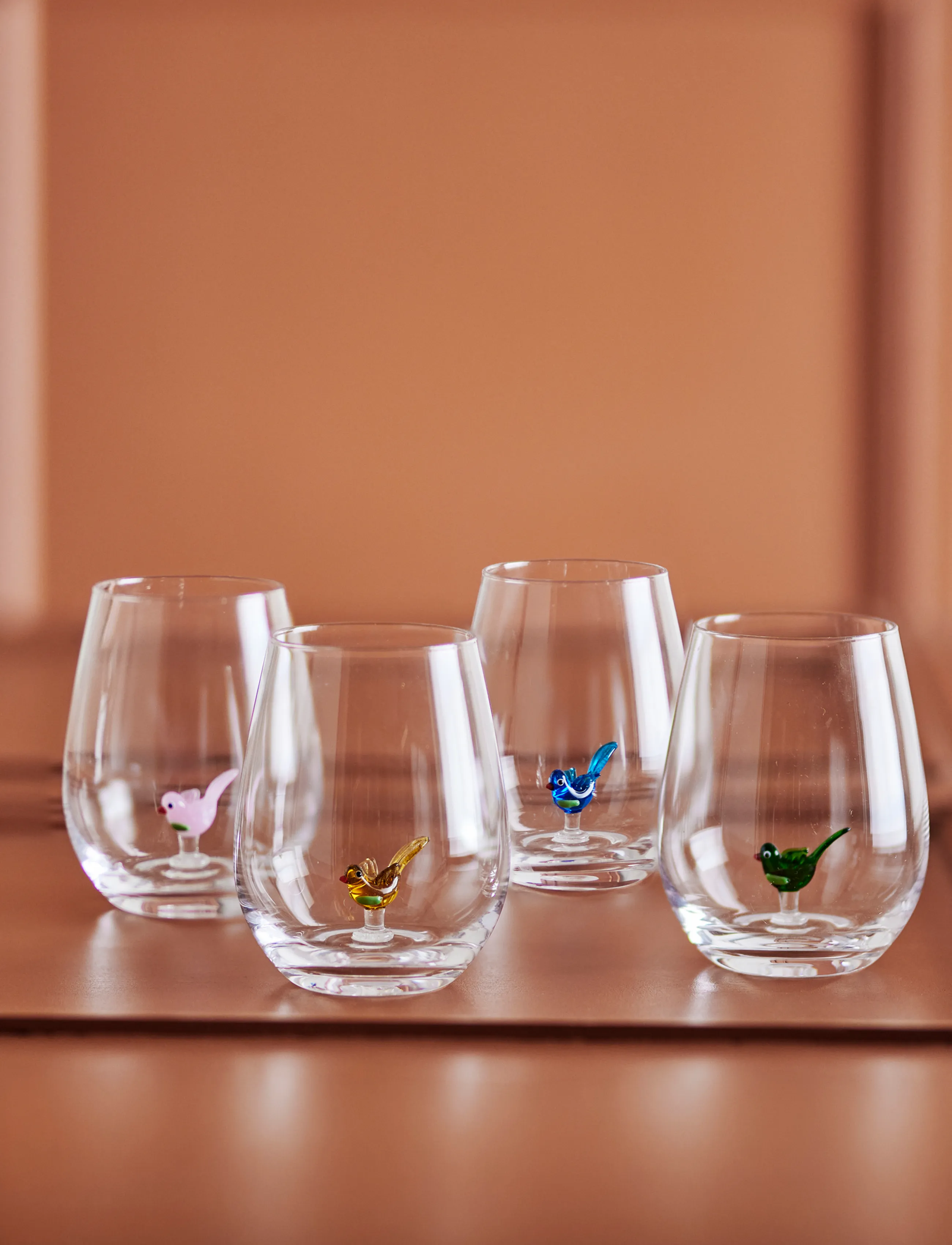 Bloomingville - Misa Drinking Glass, Multipack - multi-coloured - 2