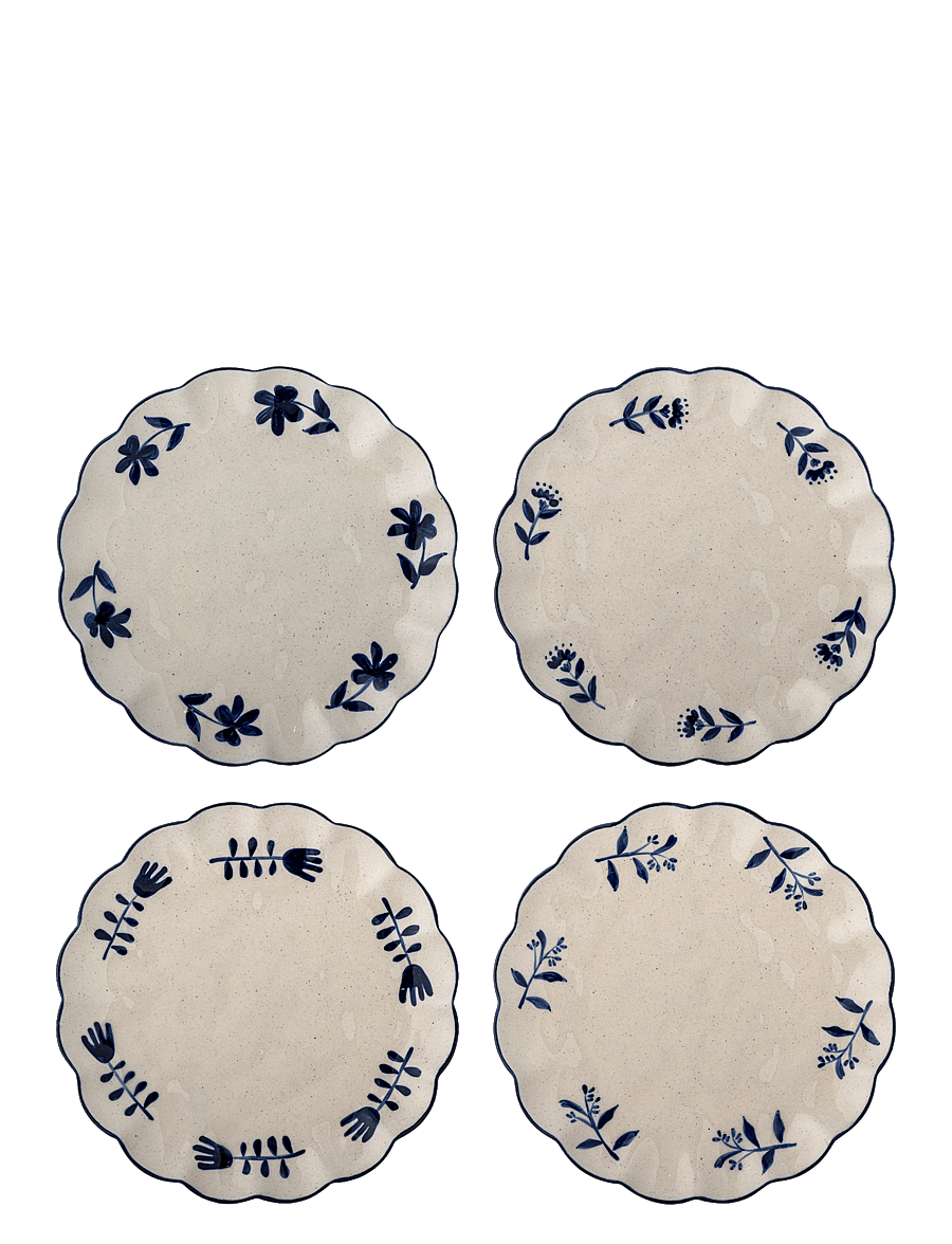 Bloomingville - Eimy Plate - väikesed taldrikud - blue - 0