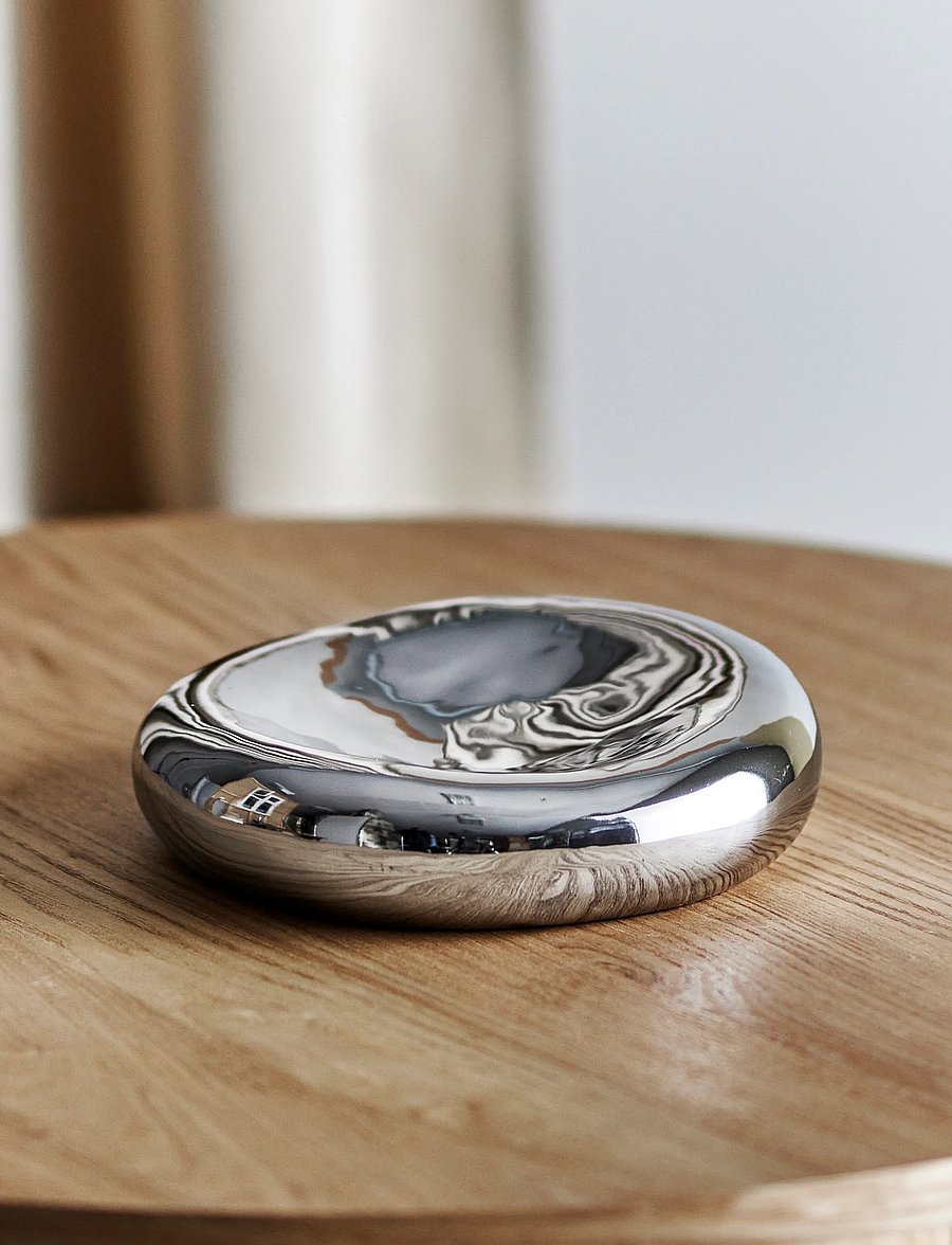 Bloomingville - Shine Bowl - serviravimo dubenėliai - silver - 0